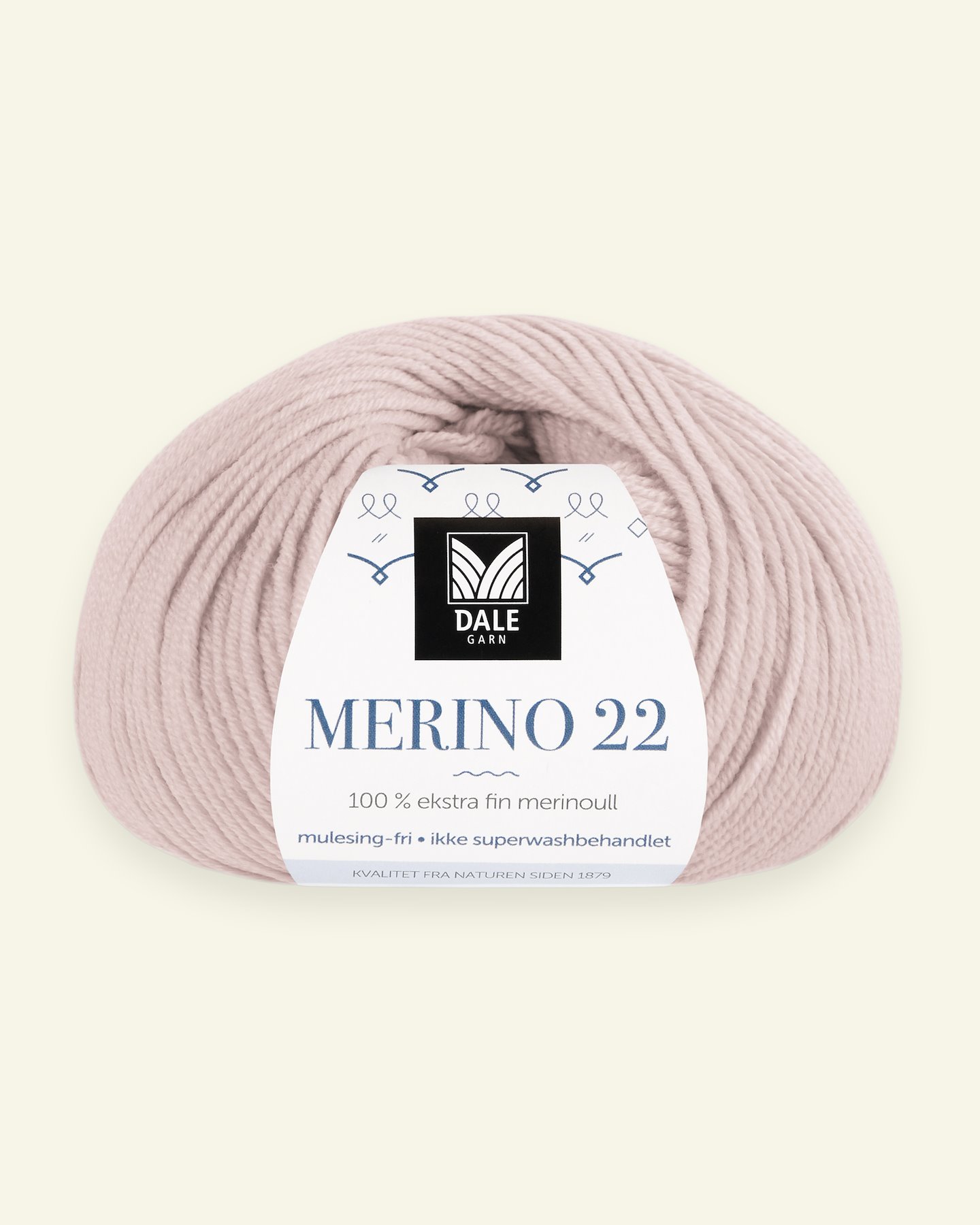 Dale Garn, 100% extra fine merino wool yarn, "Merino 22", dusty rose 90000394_pack
