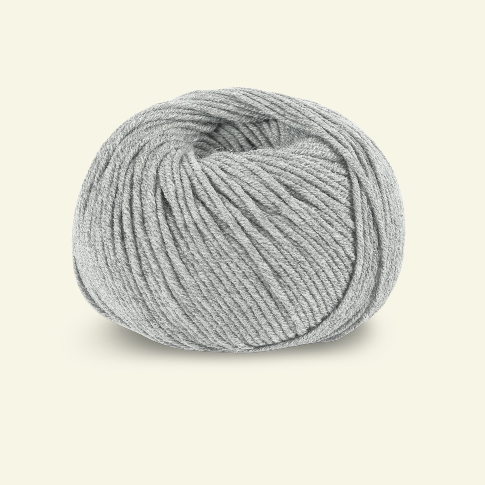 Dale Garn, 100% extra fine merino wool yarn, "Merino 22", light grey mel. (2003) 90000364_pack_b