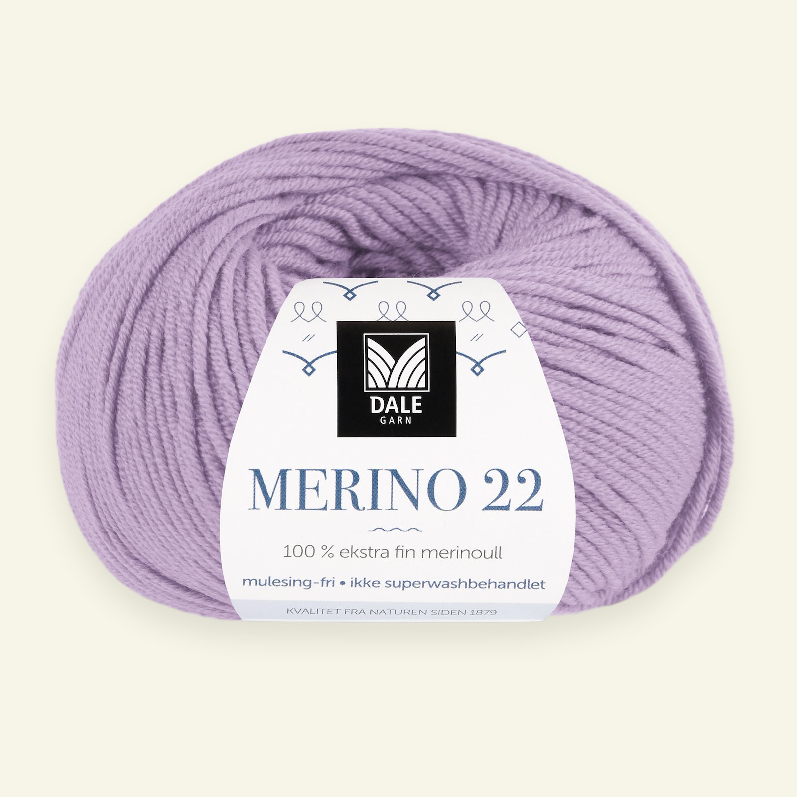 Dale Garn, 100% extra fine merino wool yarn, "Merino 22", light lavender (2027) 90000388_pack