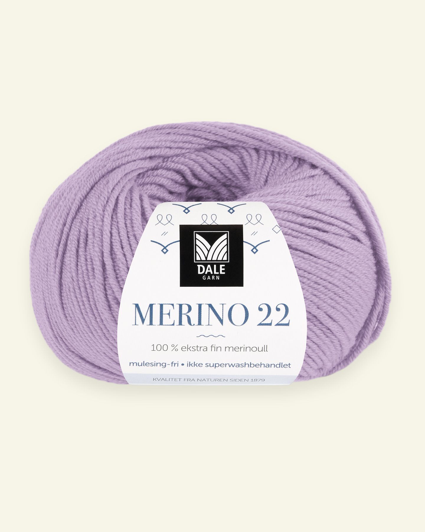 Dale Garn, 100% extra fine merino wool yarn, "Merino 22", light lavender 90000388_pack