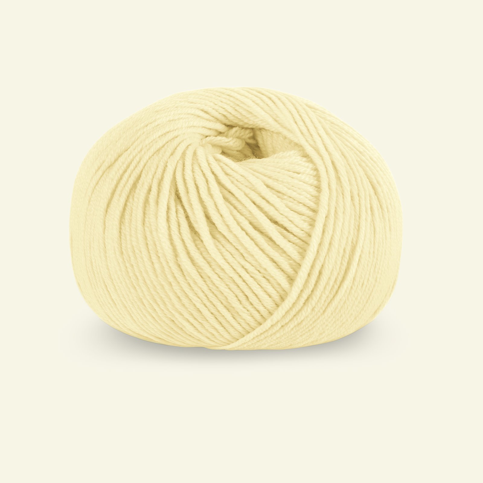 Dale Garn, 100% extra fine merino wool yarn, "Merino 22", light yellow (2038) 90000399_pack_b