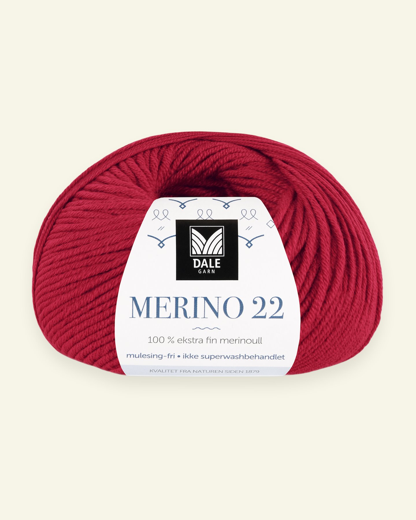 Dale Garn, 100% extra fine merino wool yarn, "Merino 22", red 90000384_pack