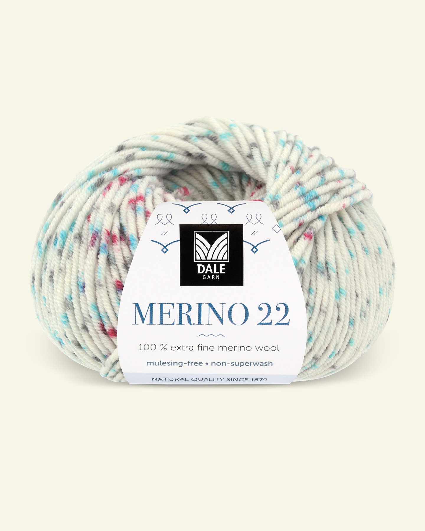 Dale Garn, 100% extra fine merino wool yarn "Merino 22", tuttifrutti 90001220_pack