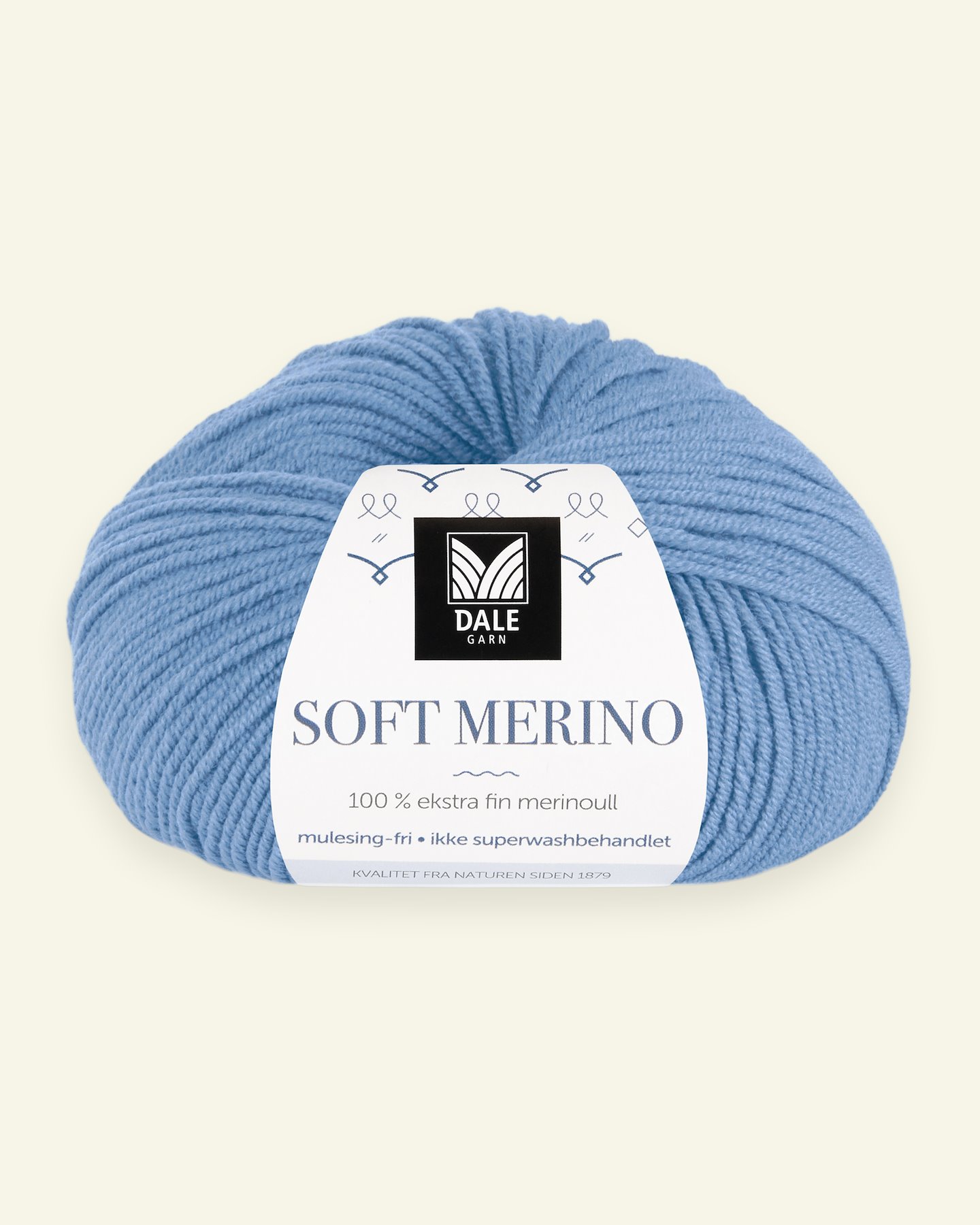 Dale Garn, 100% extra fine merino wool yarn, "Soft Merino", blue (3027) 90000348_pack