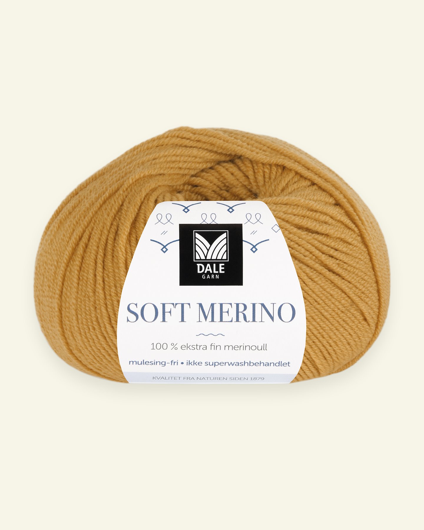 Dale Garn, 100% extra fine merino wool yarn, "Soft Merino", sweetcorn yellow (3008) 90000329_pack