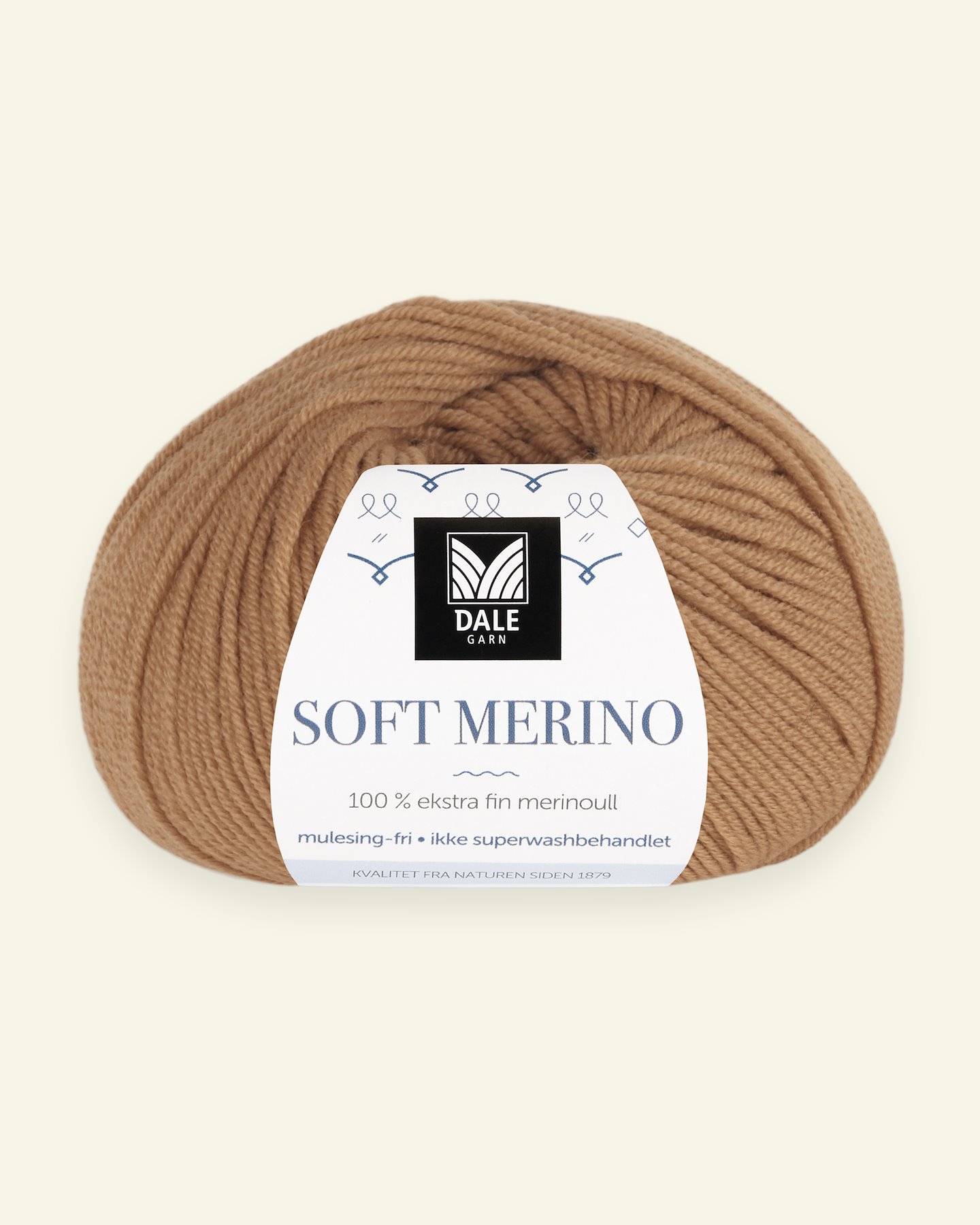 Dale Garn, 100% Extrafeine Merino-Wolle "Soft Merino", karamell 90000337_pack
