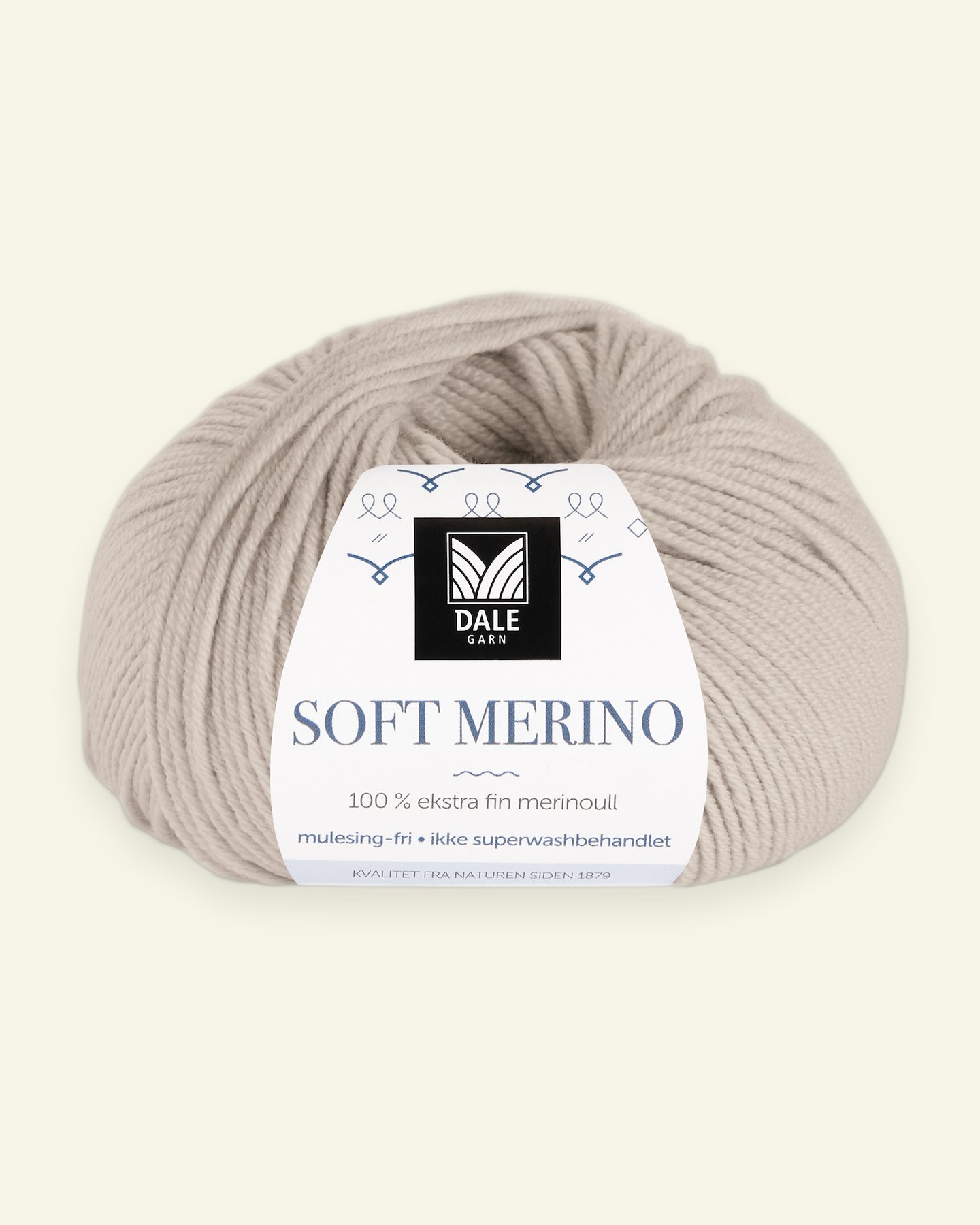 Dale Garn, 100% Extrafeine Merino-Wolle "Soft Merino", sand 90000327_pack