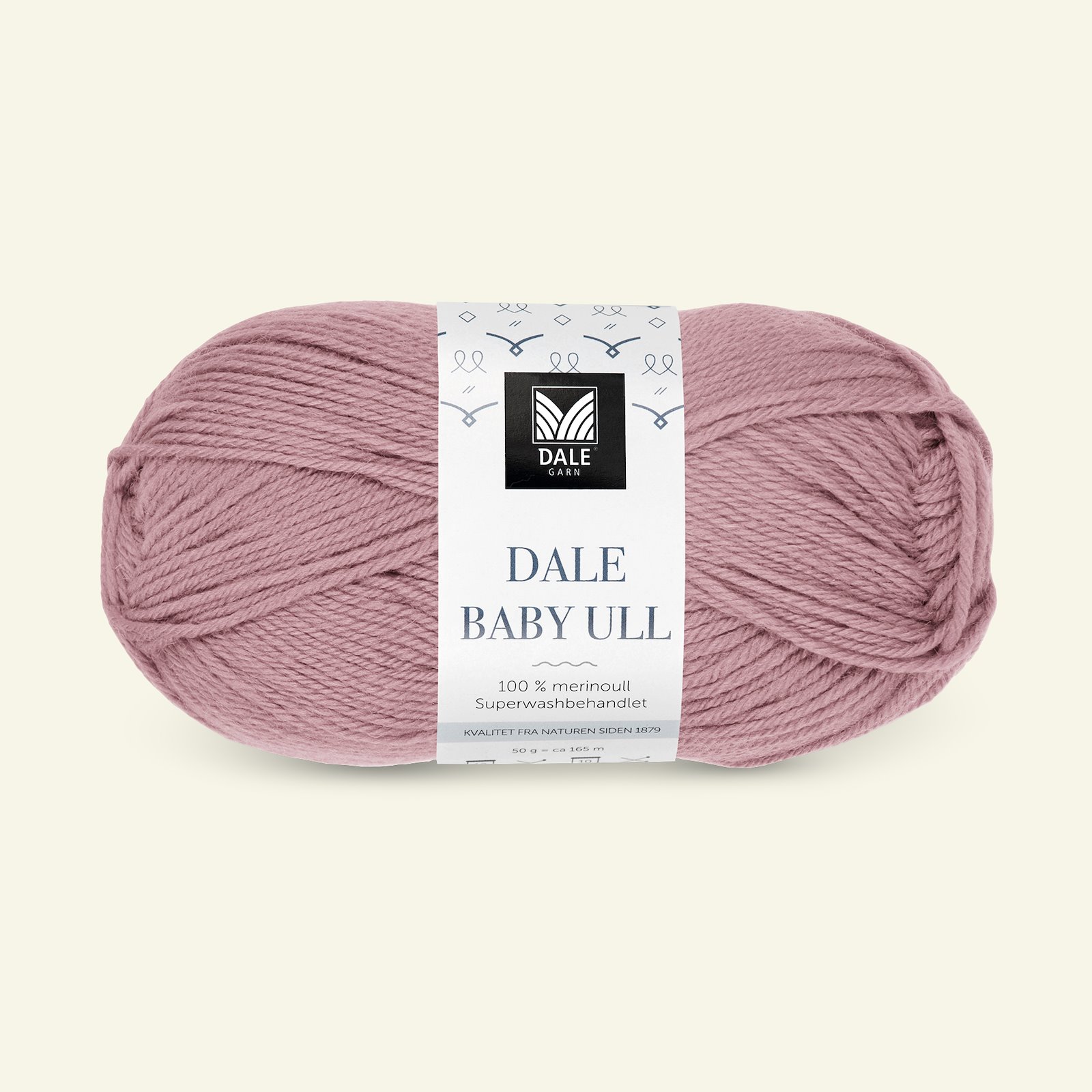 Dale Garn, 100% merino yarn "Baby Ull", dusty rose (8502) 90000752_pack