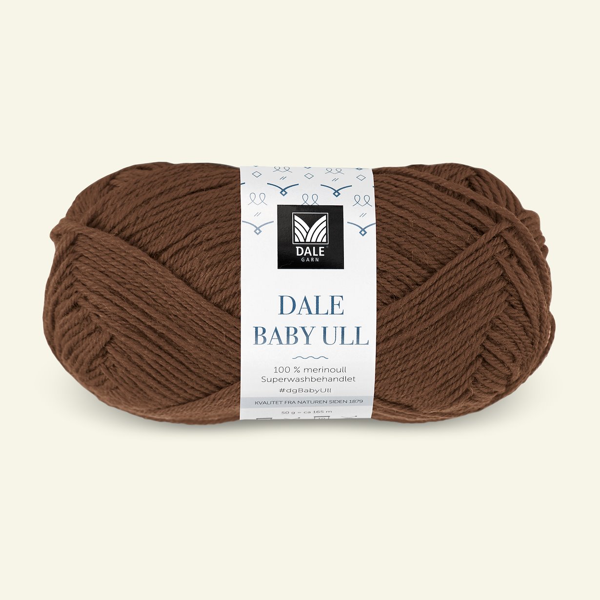 Dale Garn, 100% merino yarn Baby Ull, light brown (8544