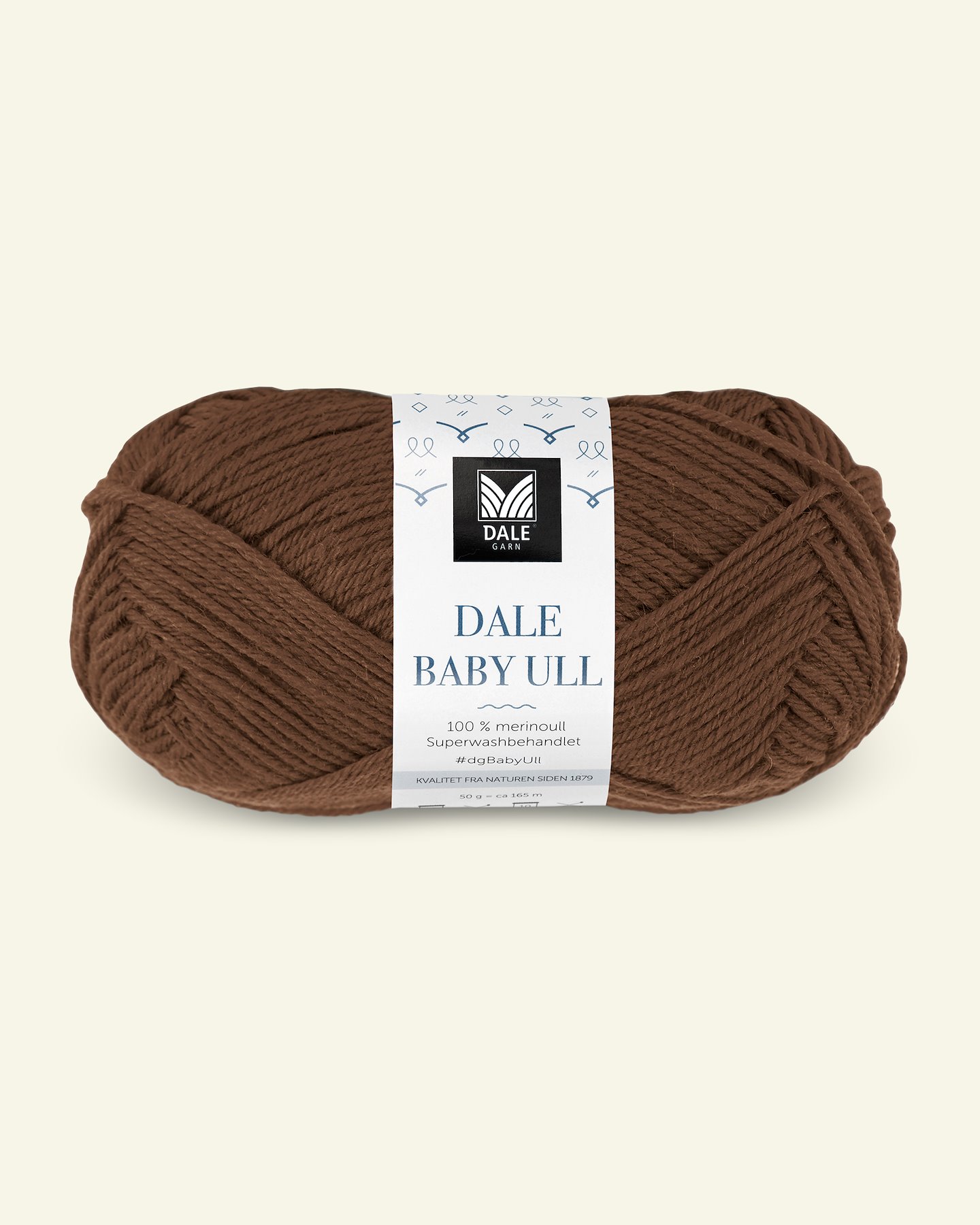 Dale Garn, 100% merino yarn "Baby Ull", light brown (8544) 90000770_pack