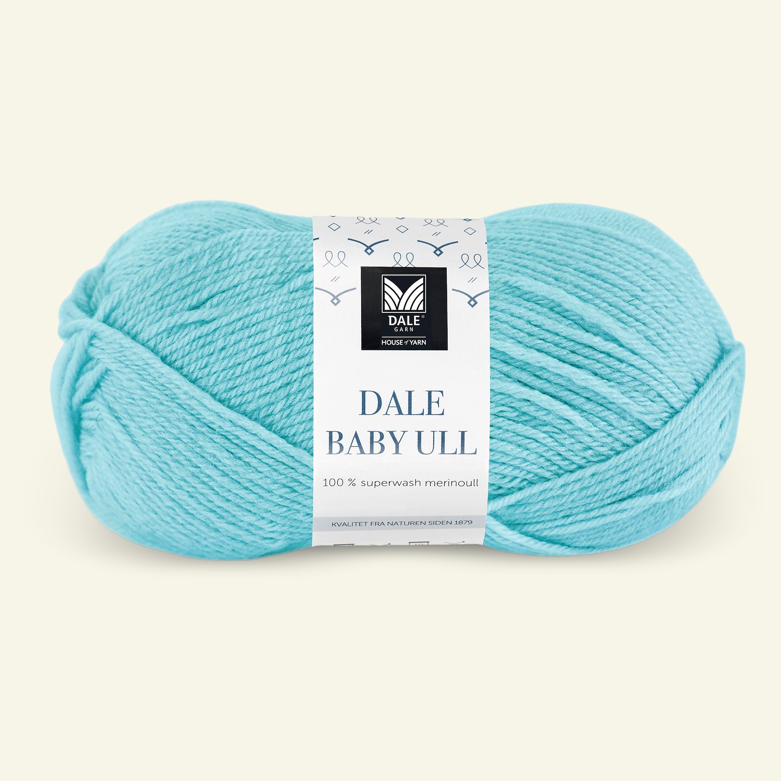 Dale Garn, 100% merino yarn "Baby Ull", light turquise (8546) 90000772_pack