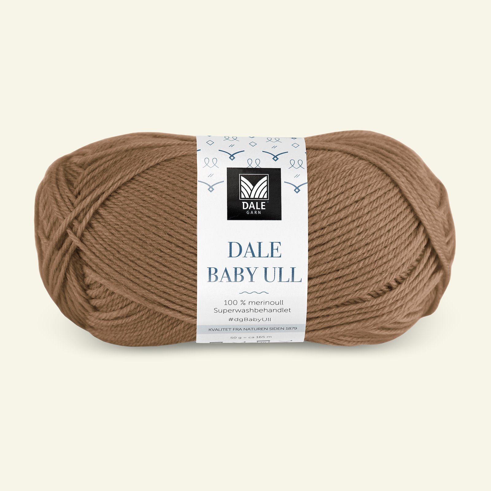 Dale Garn, 100% merino yarn "Baby Ull", nut brown (8543) 90000769_pack
