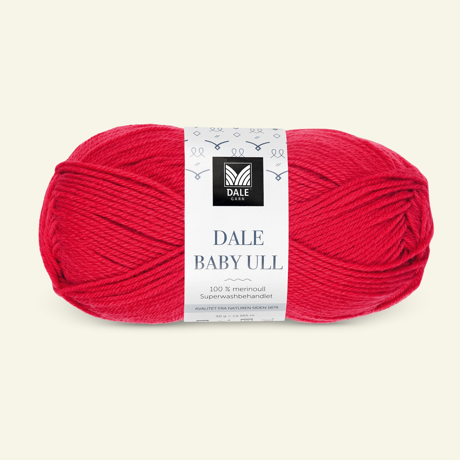 Dale Garn, 100% merino yarn "Baby Ull", red (4018) 90000749_pack