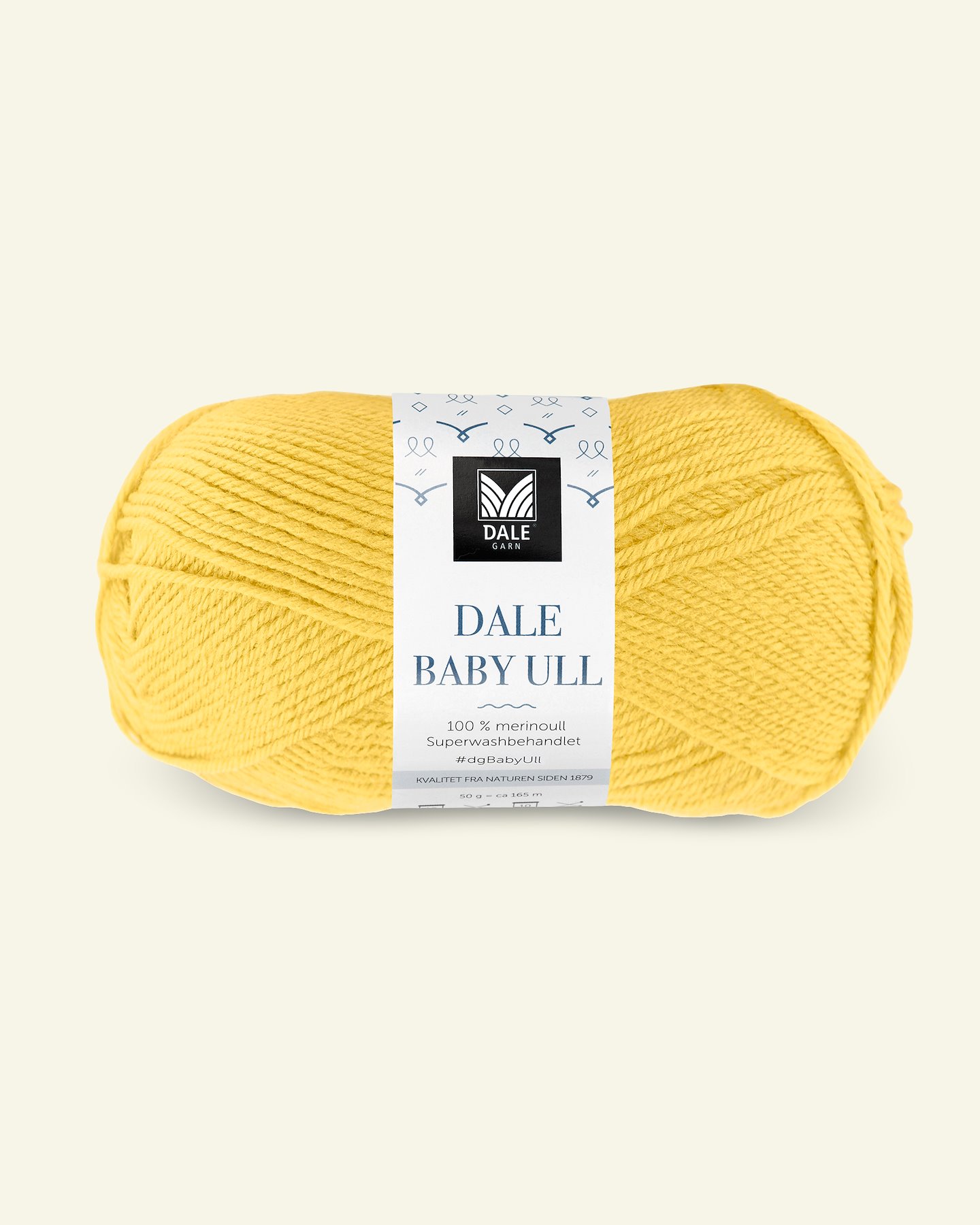 Dale Garn, 100% merino yarn "Baby Ull", yellow (8535) 90000761_pack