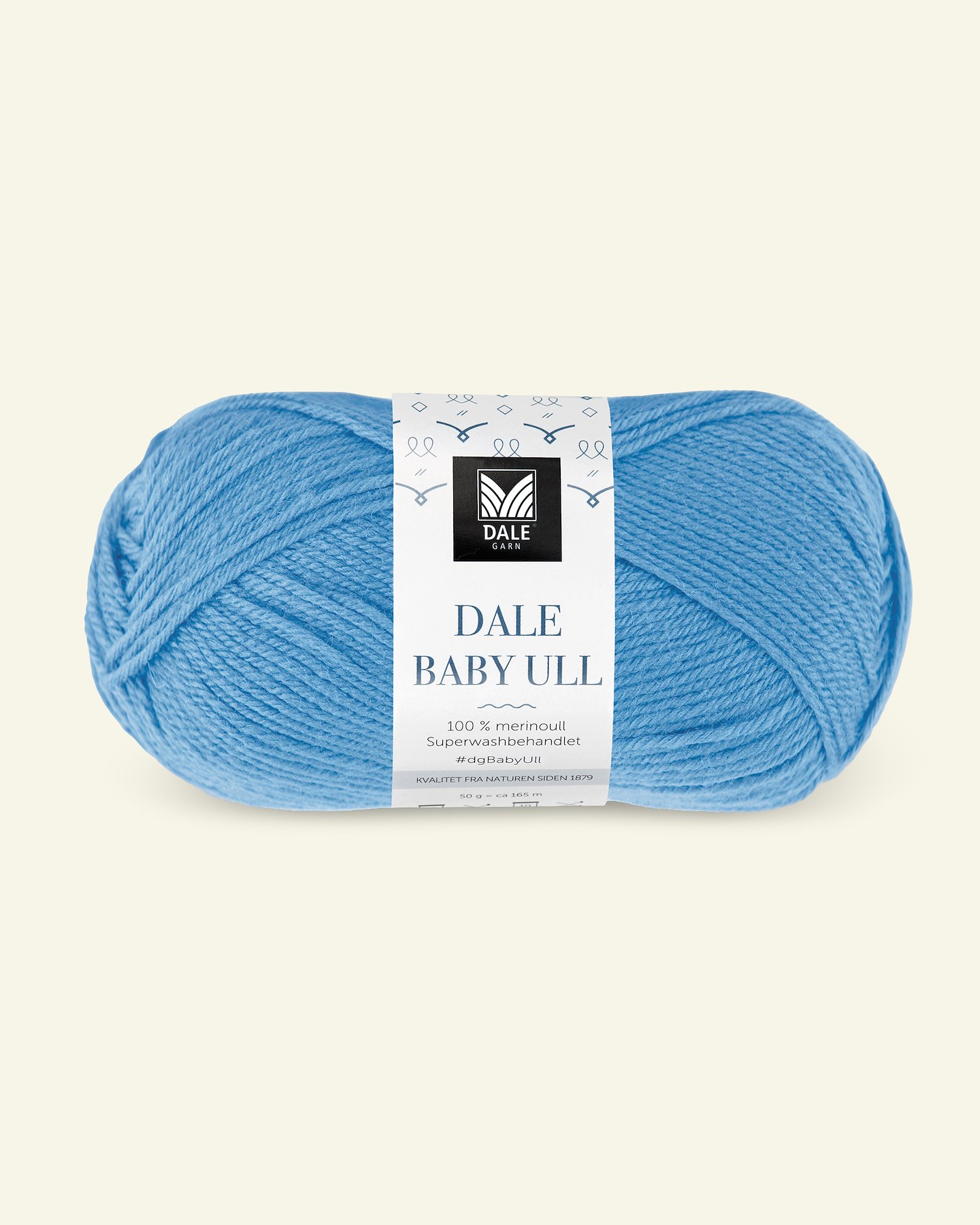 Dale Garn, 100% merinogarn "Baby Ull", isblå (8533) 90000759_pack