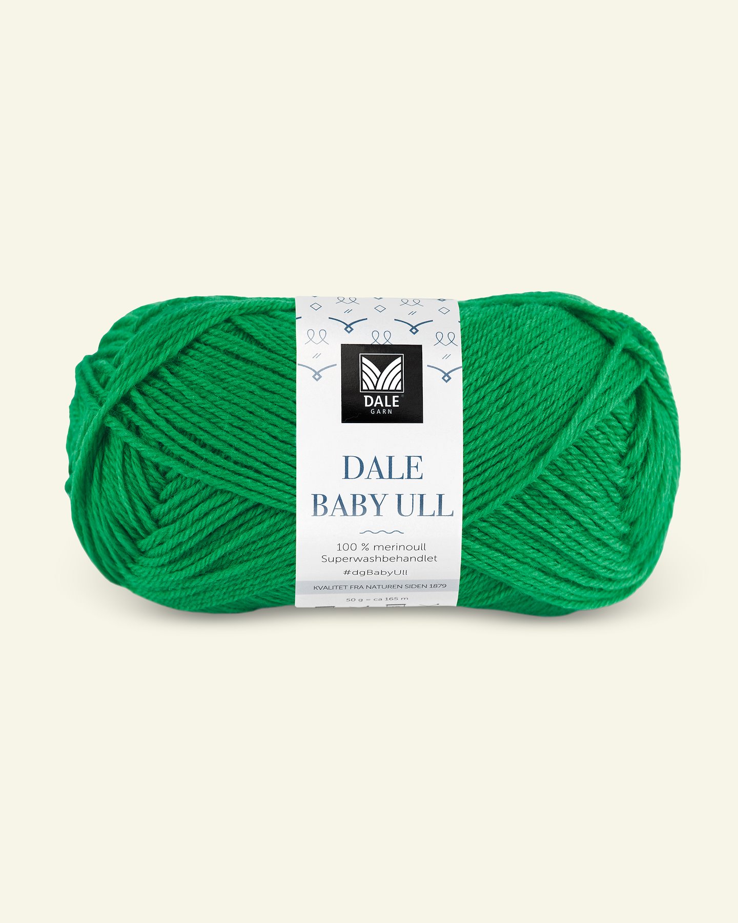 Dale Garn, 100% merinogarn "Baby Ull", skarp grønn (8536) 90000762_pack