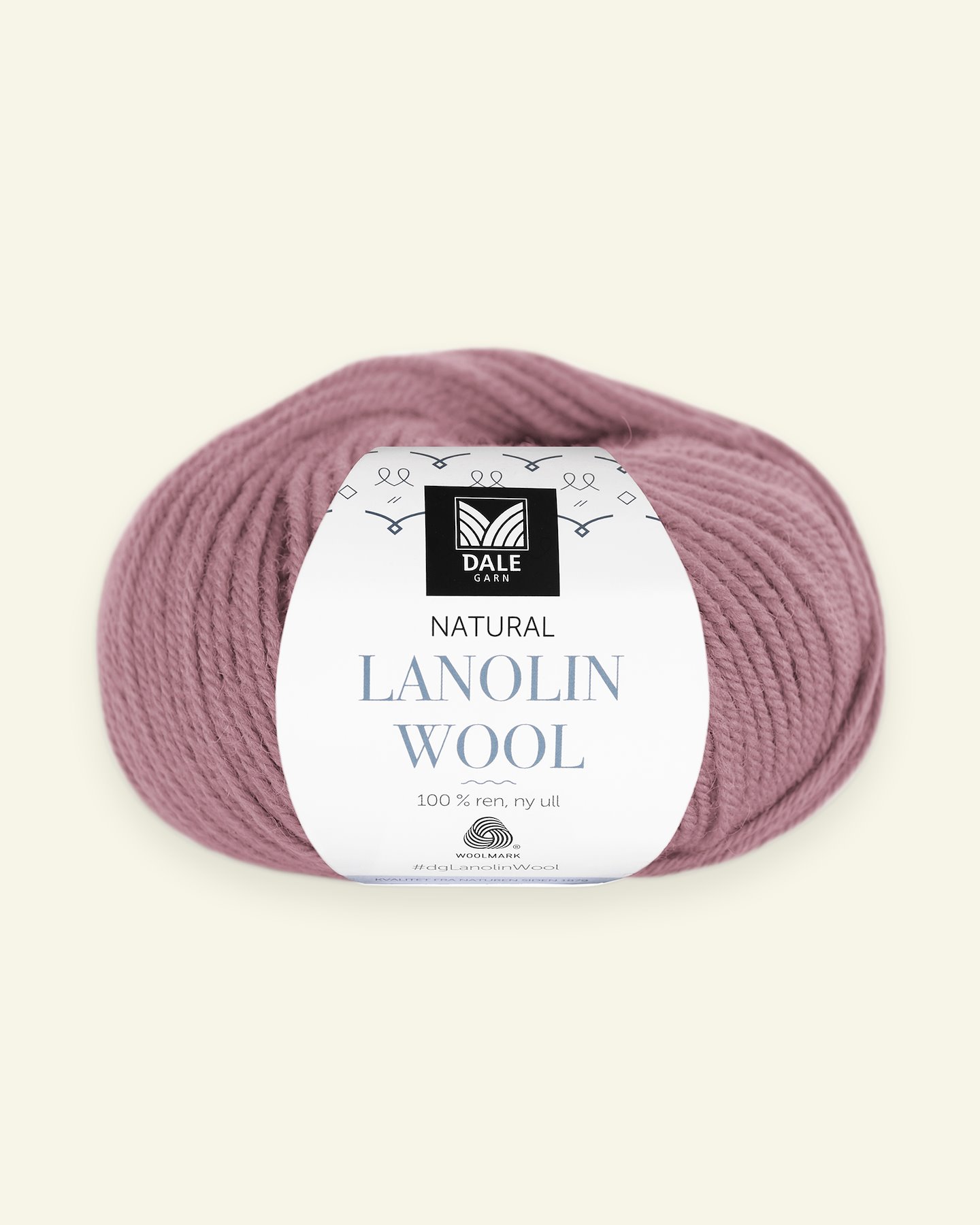 Dale Garn, 100% økologisk ullgarn "Lanolin Wool", Gammelrosa (1459) 90000305_pack