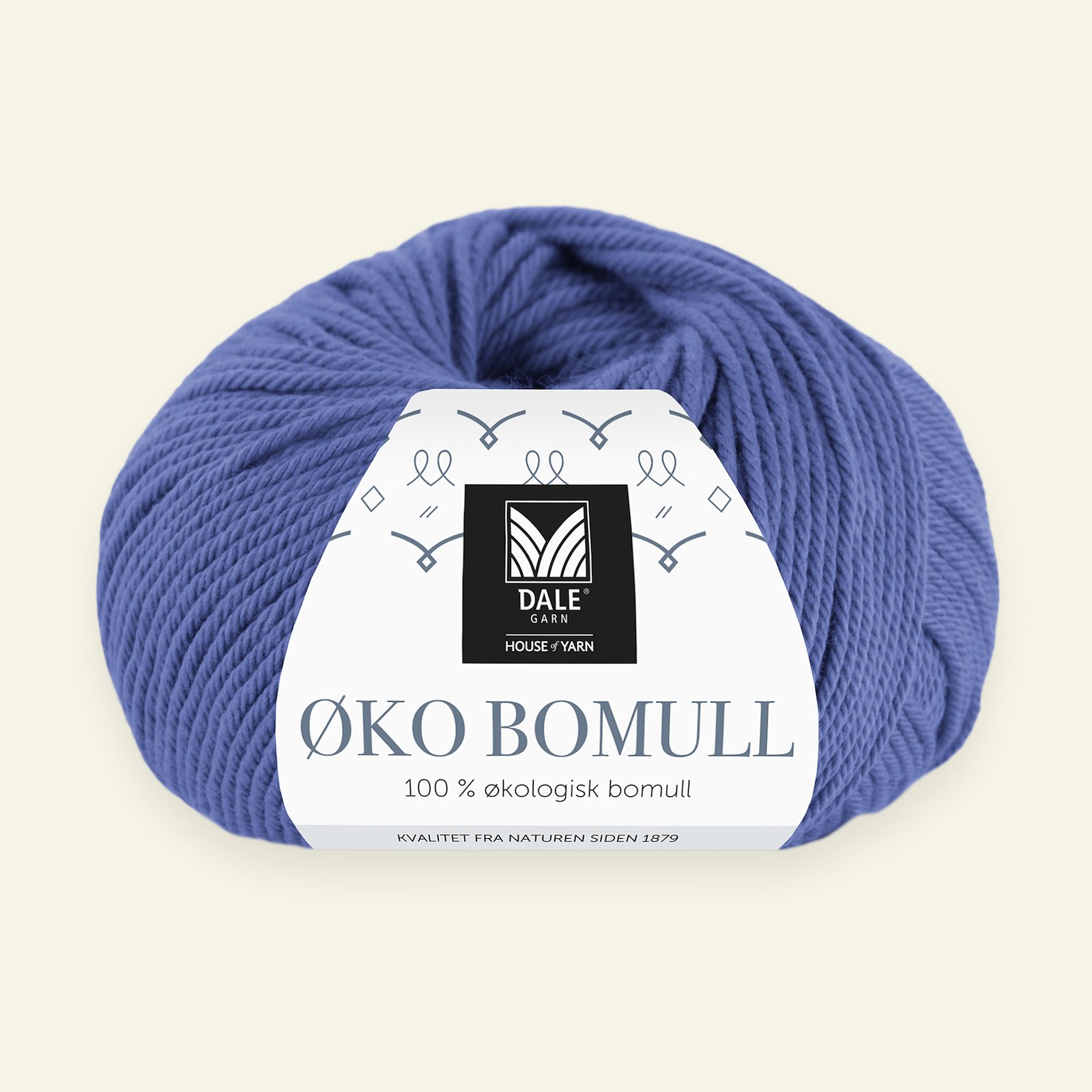 Dale Garn, 100% organic cotton yarn "Øko Bomull", blue (310) 90000315_pack