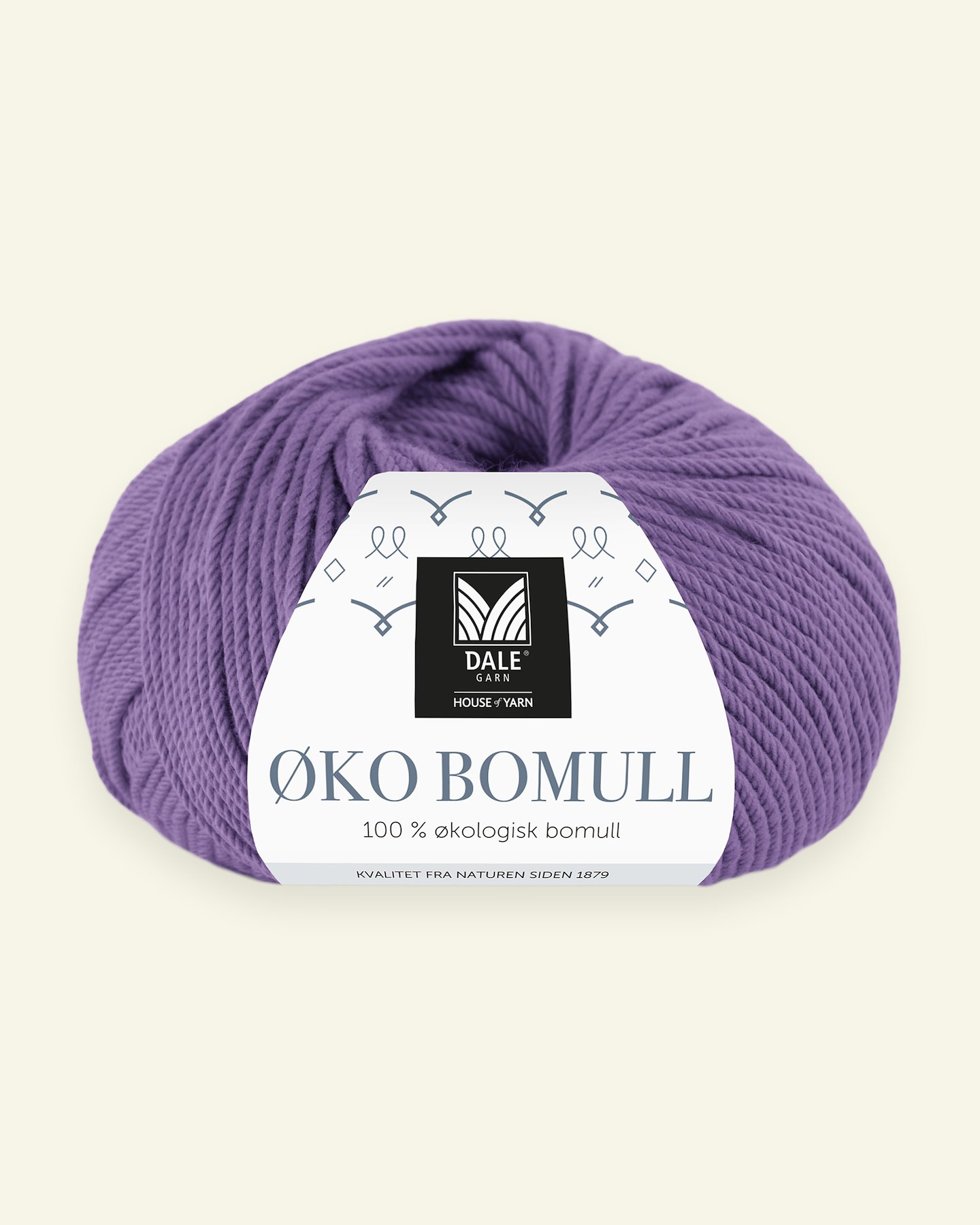 Dale Garn, 100% organic cotton yarn "Øko Bomull", lavender (312) 90000317_pack