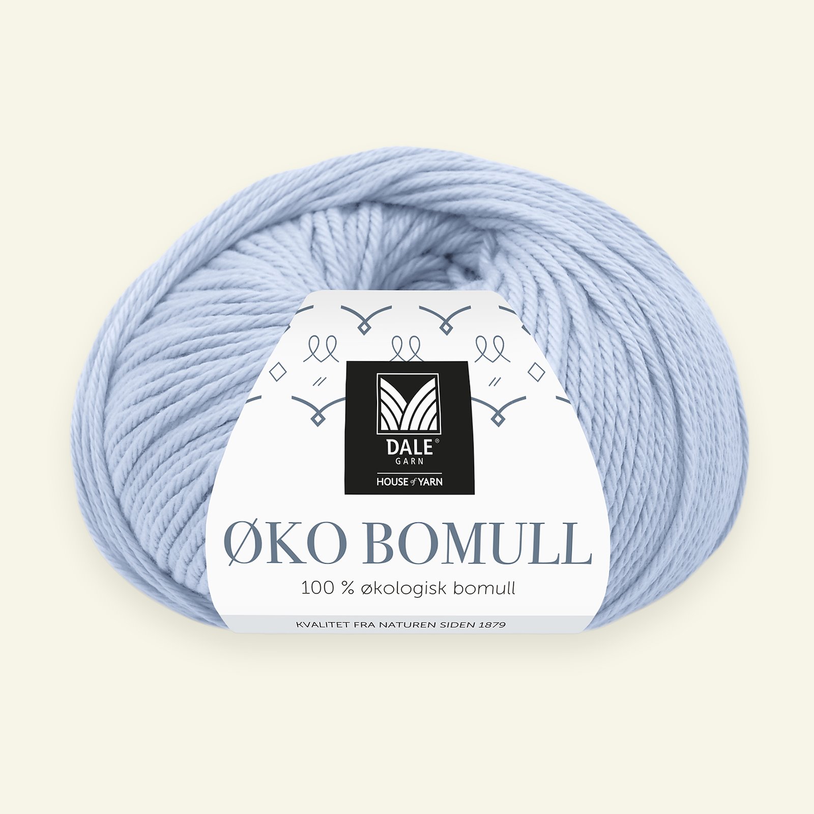 Dale Garn, 100% organic cotton yarn "Øko Bomull", light blue (309) 90000314_pack