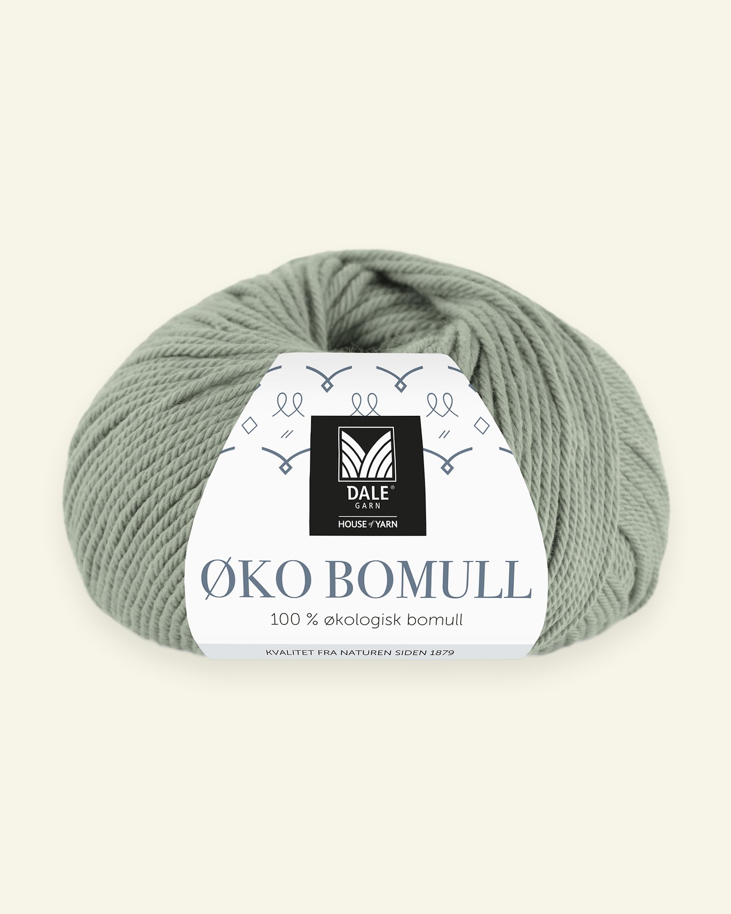 Dale Garn, 100% organic cotton yarn "Øko Bomull", light jadegreen (305) 90000310_pack