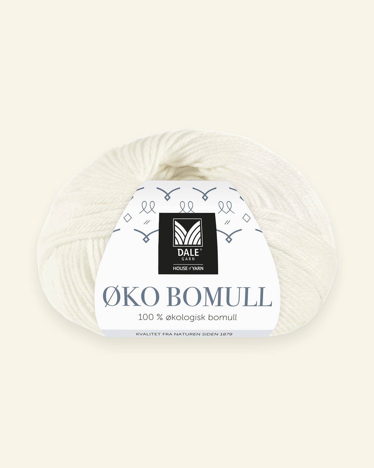 Dale Garn, 100% organic cotton yarn "Øko Bomull", offwhite 90000307_pack