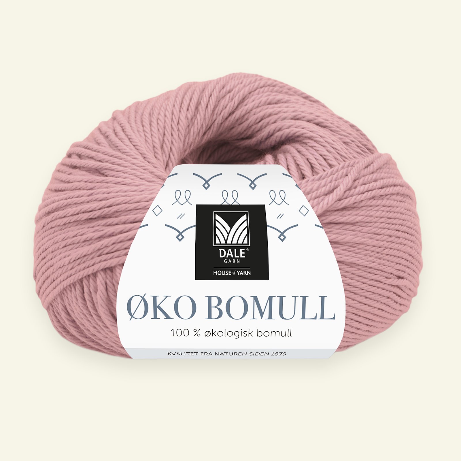 Dale Garn, 100% organic cotton yarn "Øko Bomull", old rose (315) 90000320_pack