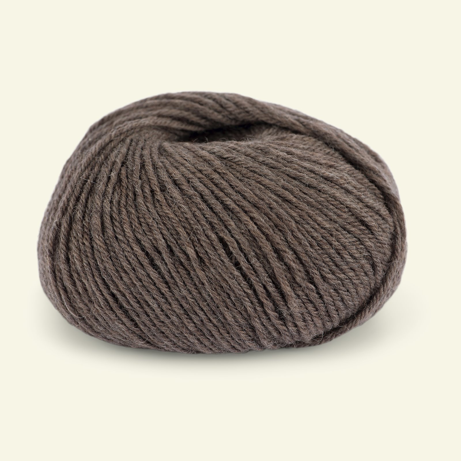 Dale Garn, 100% uldgarn "Lanolin Wool", brun mel. (1423) 90000285_pack_b
