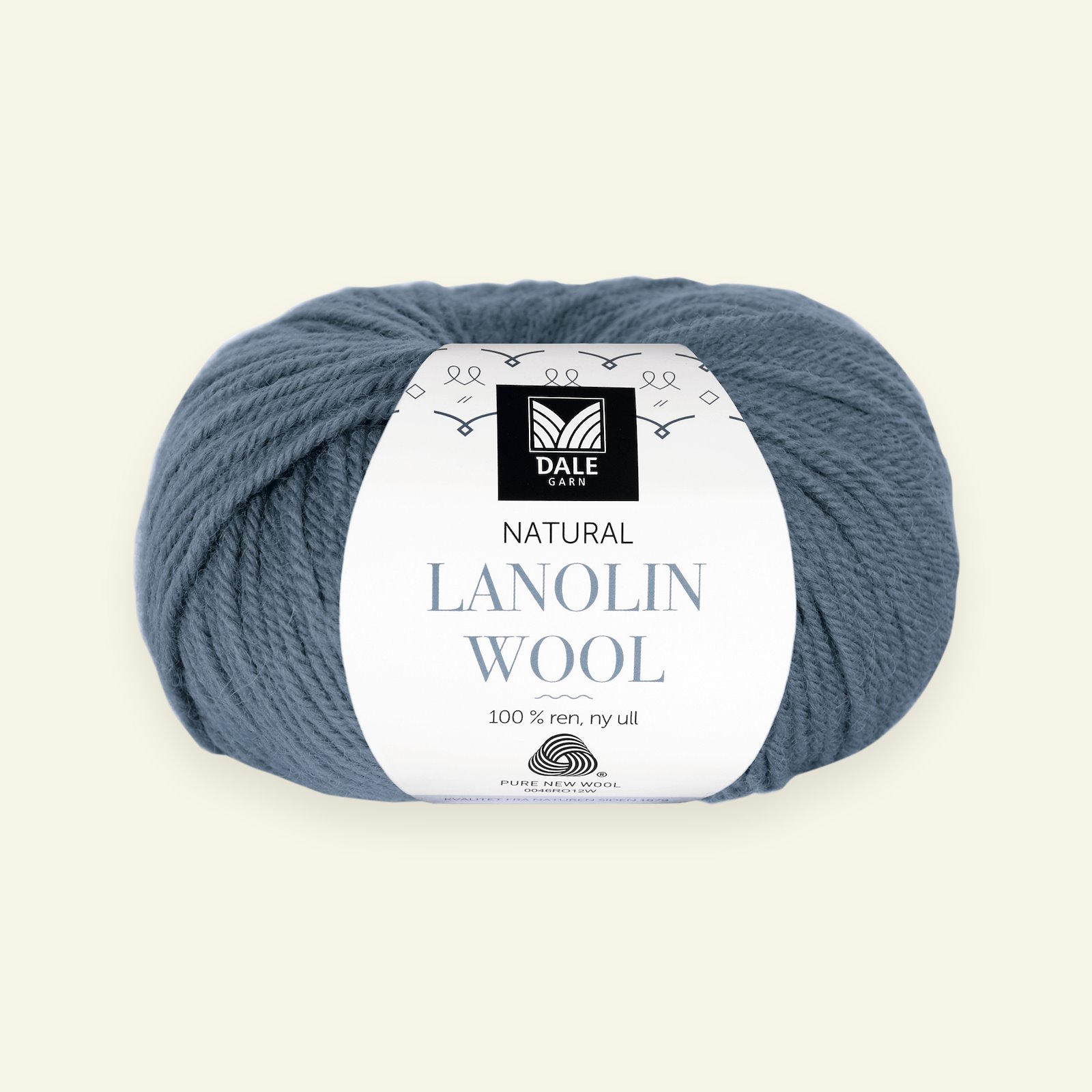 Dale Garn, 100% uldgarn "Lanolin Wool", mørk denim (1429) 90000286_pack