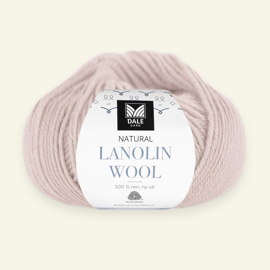 Se Dale Garn, 100% uldgarn "Lanolin Wool", pudder (1462) hos Selfmade