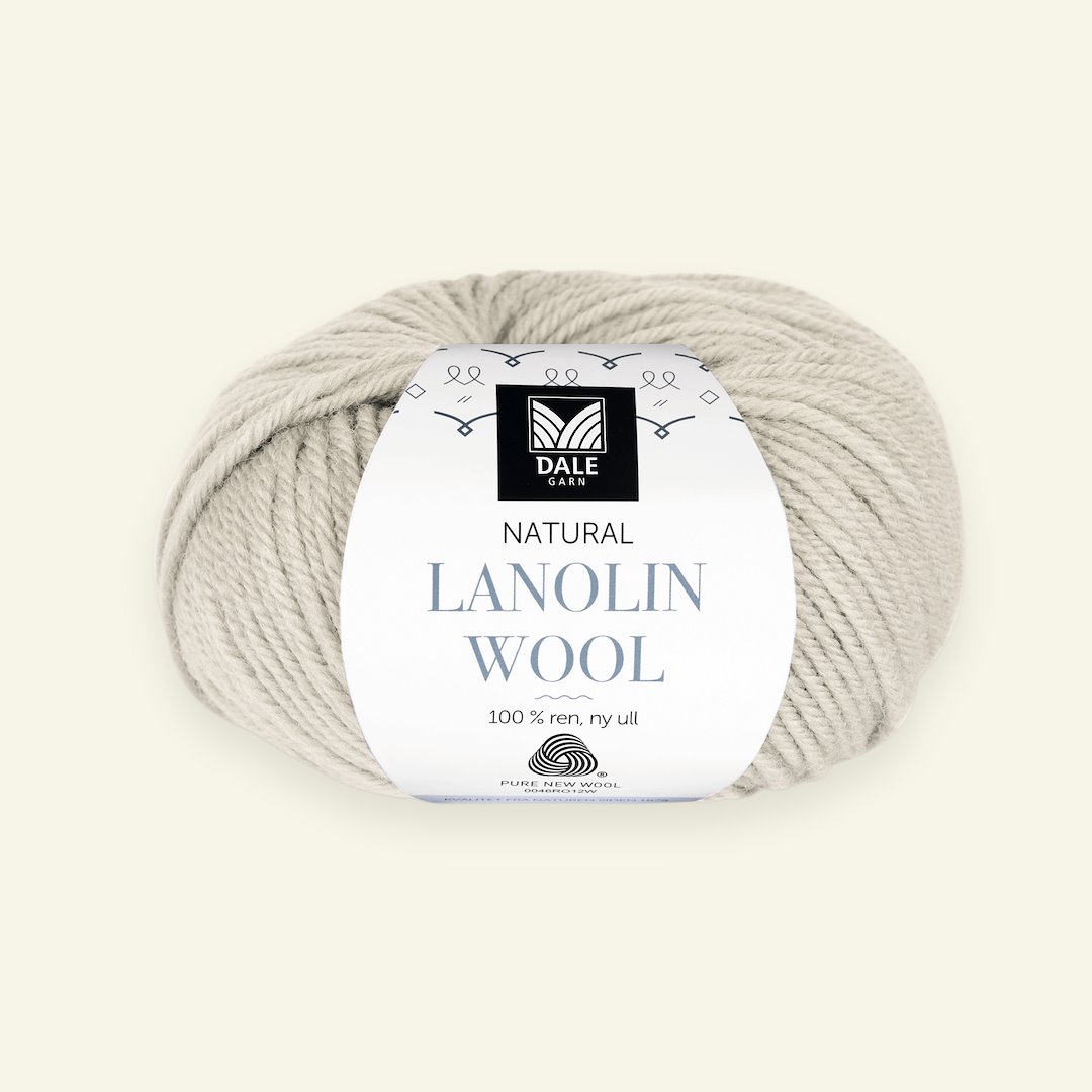 Se Dale Garn, 100% uldgarn "Lanolin Wool", sand (1405) hos Selfmade