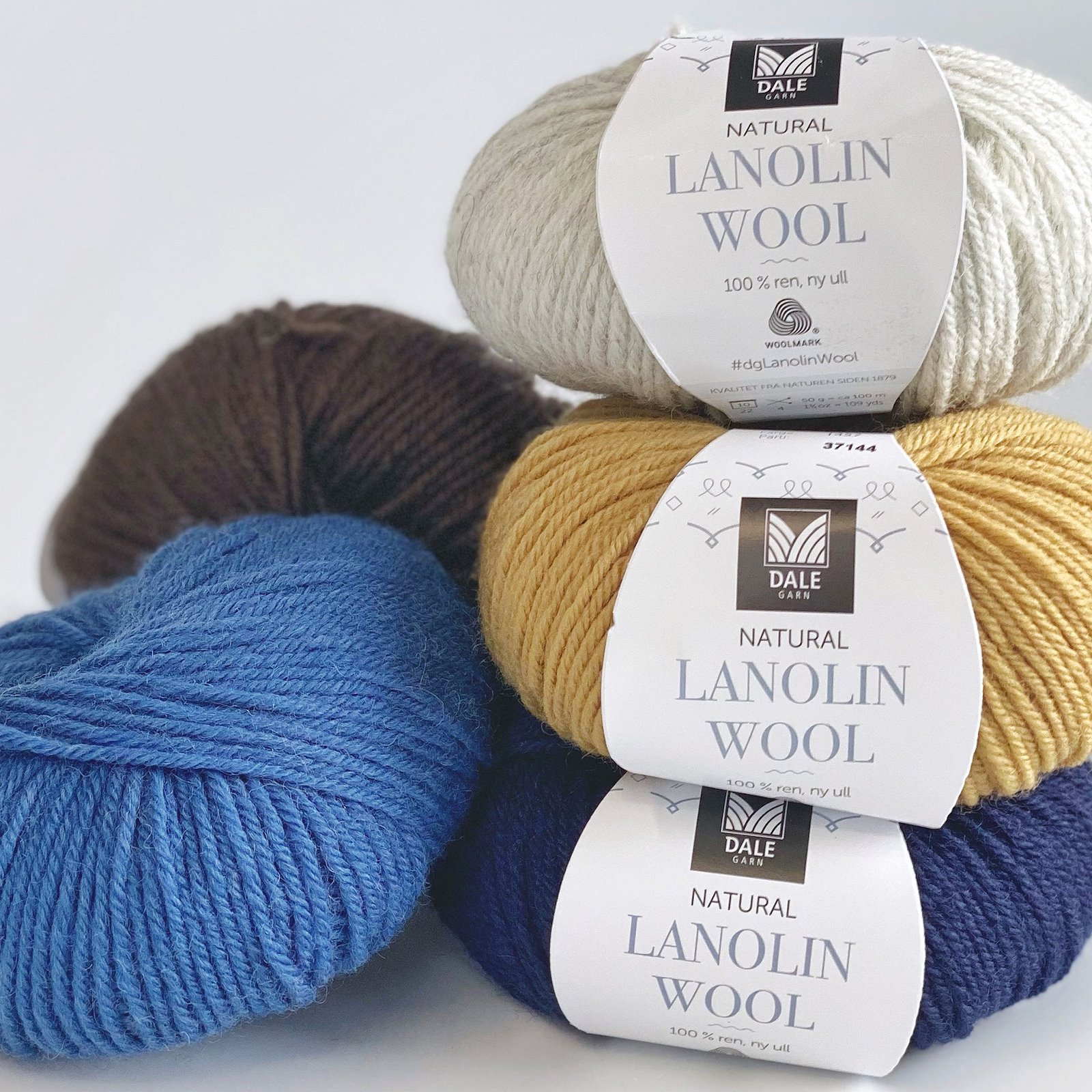 Dale Garn, 100% wool yarn "Lanolin Wool", light curry (1457) 90000303_90000283_90000292_90000290_90000275_sskit
