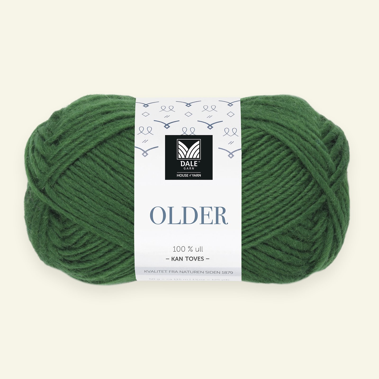 Dale Garn, 100% wool yarn "Older", bottle green (412) 90000482_pack
