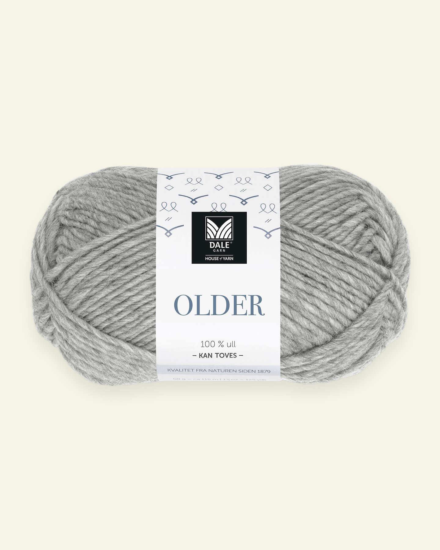 Dale Garn, 100% wool yarn "Older", grey (407) 90000477_pack
