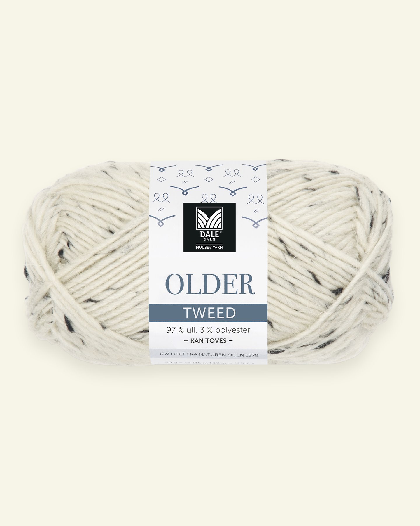 Dale Garn, 100% wool yarn "Older", putty tweed (423) 90000493_pack
