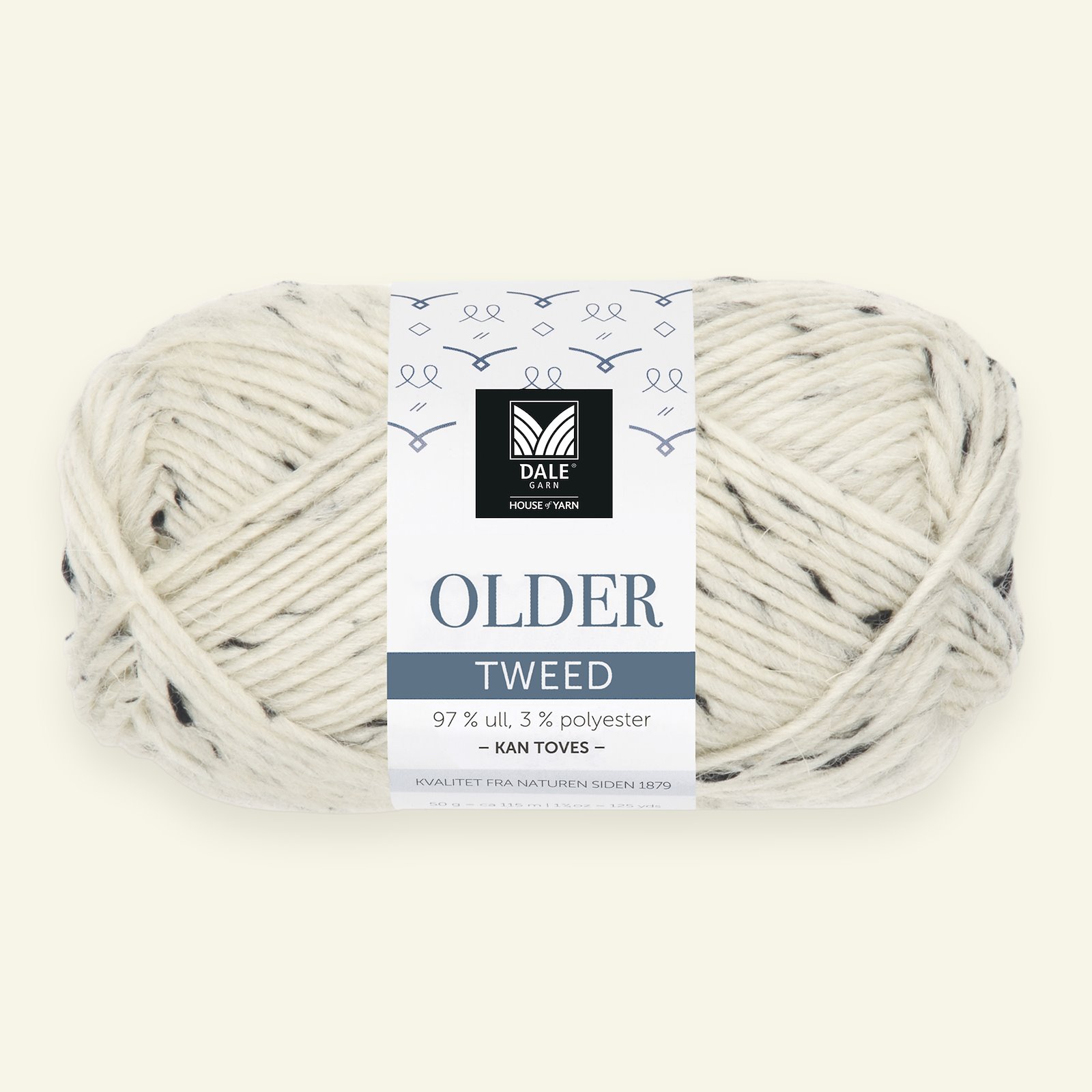 Dale Garn, 100% wool yarn "Older", putty tweed (423) 90000493_pack
