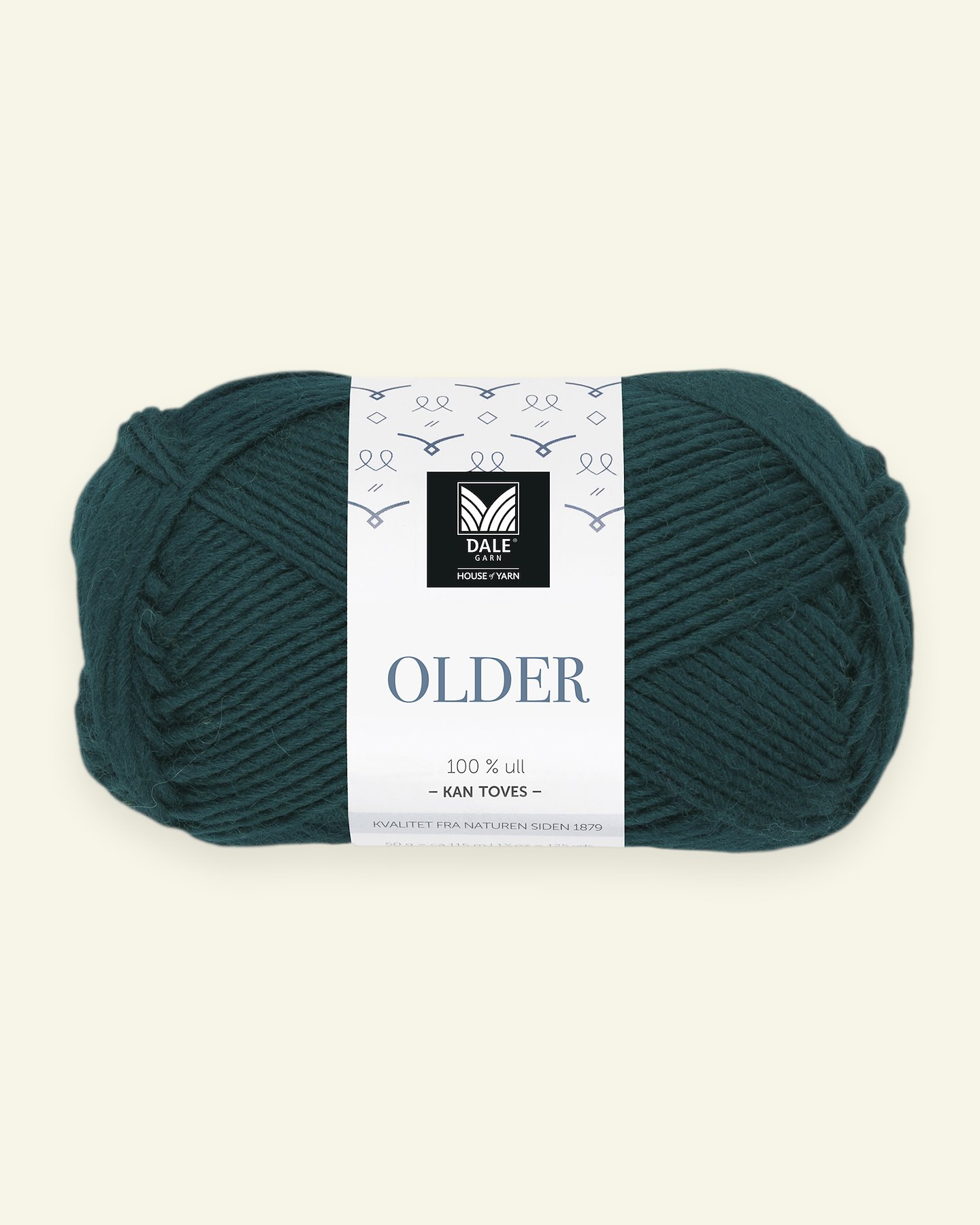 Dale Garn, 100% wool yarn "Older", spruce green (413) 90000483_pack