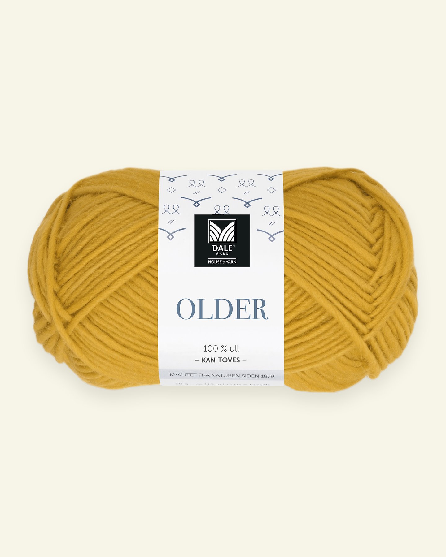 Dale Garn, 100% wool yarn "Older", sweetcorn yellow (417) 90000487_pack