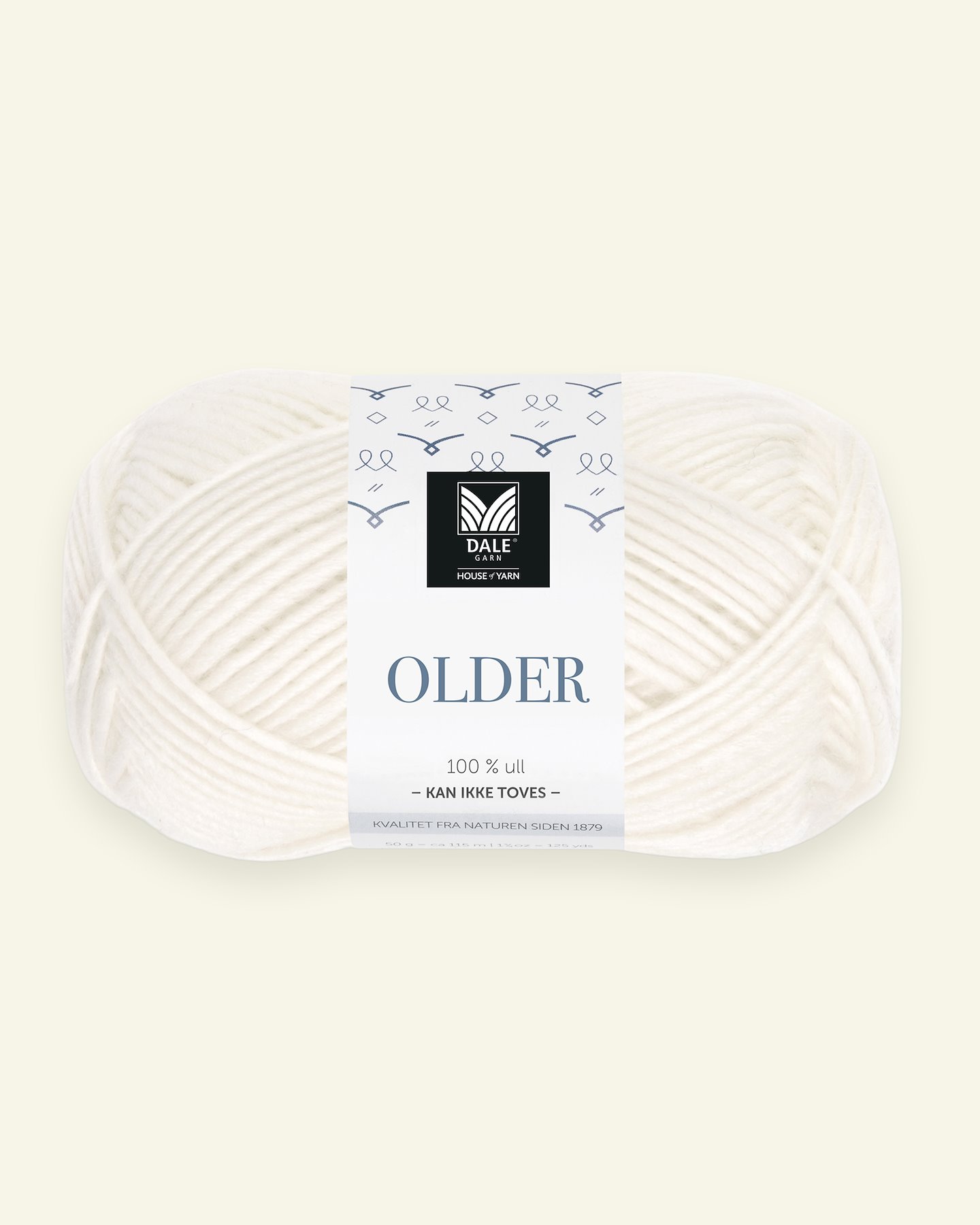 Dale Garn, 100% wool yarn "Older", white (400) 90000470_pack