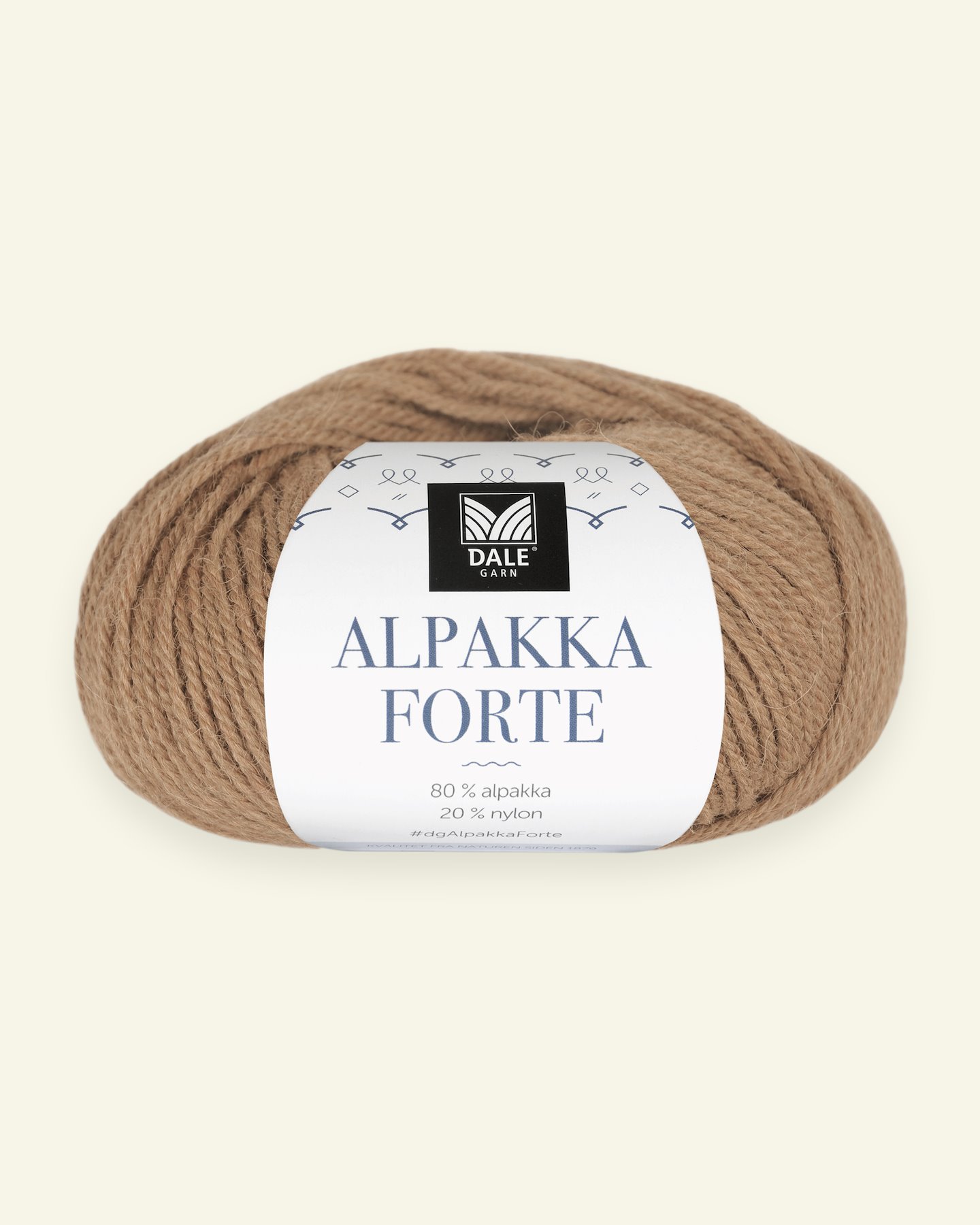 Dale Garn, alpaca yarn "Alpakka Forte", caramel (726) 90000454_pack