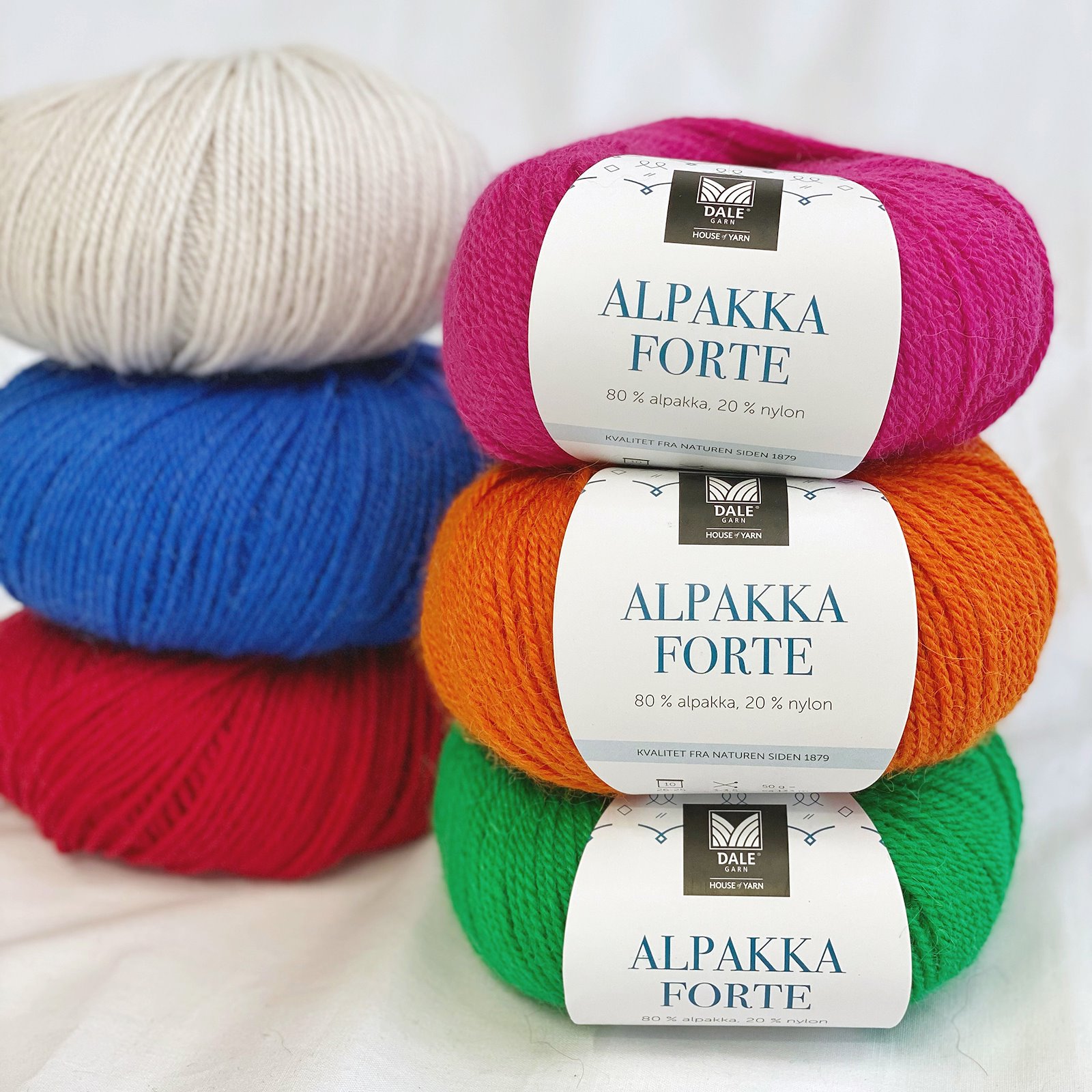 Dale Garn, alpaca yarn "Alpakka Forte", offwhite (711) 90000445_90000461_90000463_90000467_90000469_90000462_sskit
