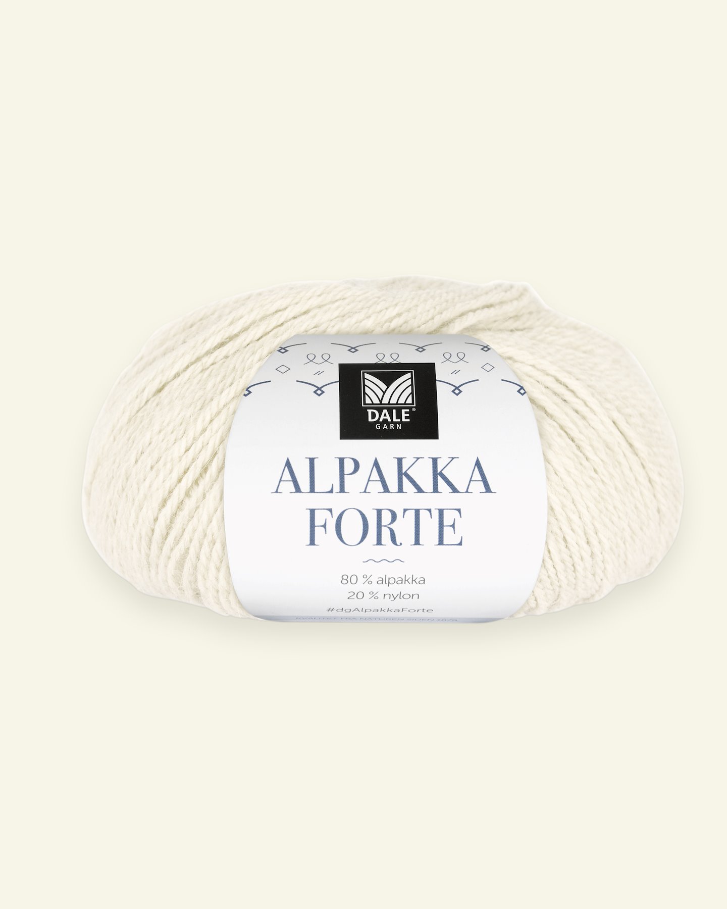 Dale Garn, alpaca yarn "Alpakka Forte", offwhite (711) 90000445_pack