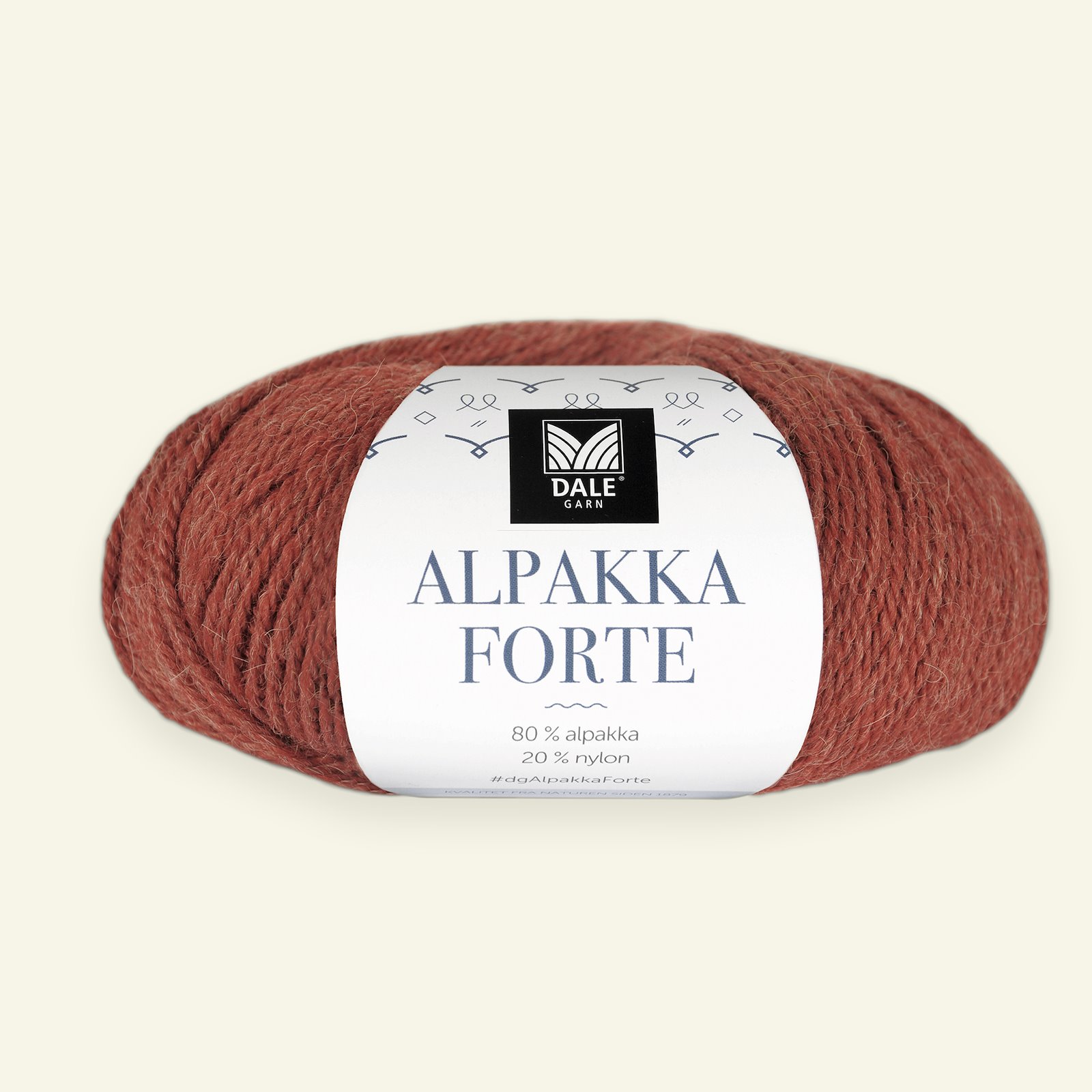 Dale Garn, alpaca yarn "Alpakka Forte", terracotta mel (703) 90000440_pack