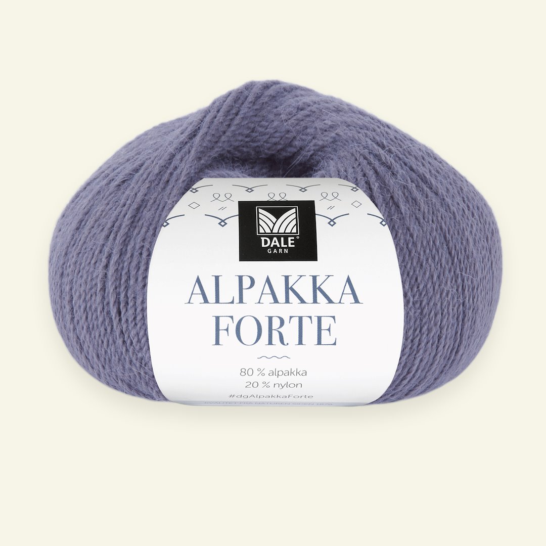 Se Dale Garn, alpacagarn "Alpakka Forte", lilla, Kit (745) hos Selfmade