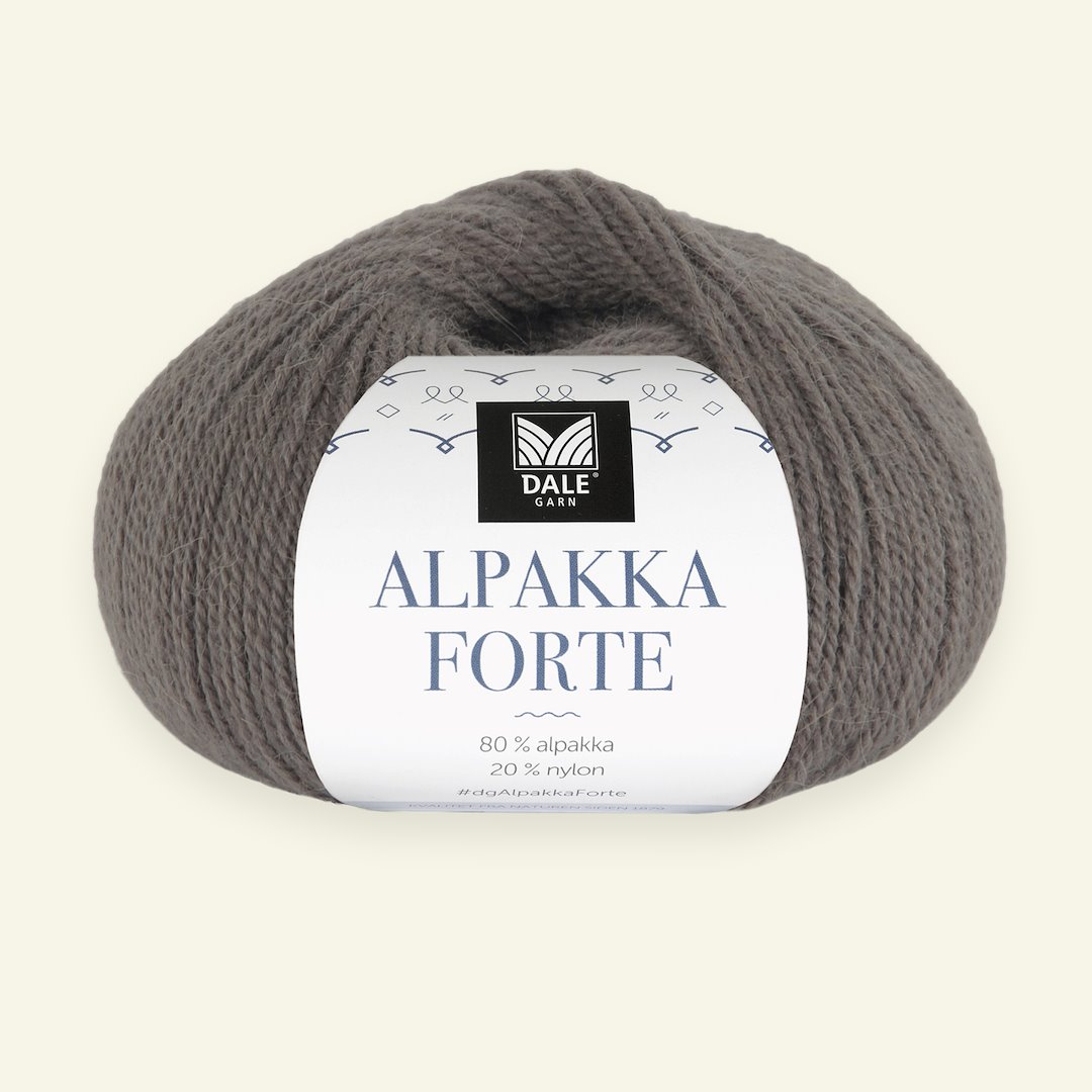Se Dale Garn, alpacagarn "Alpakka Forte", muldvarp (735) hos Selfmade