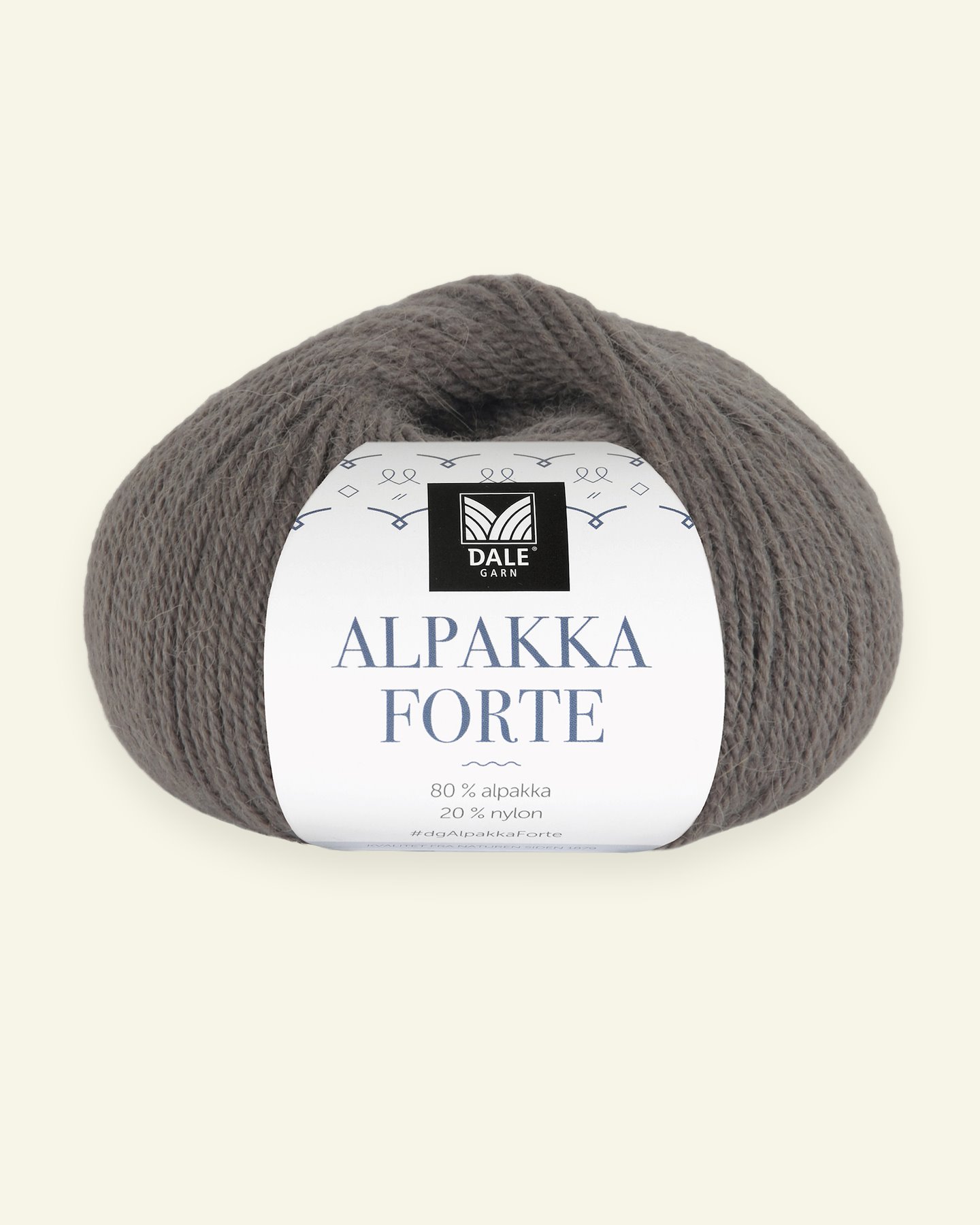 Dale Garn, alpacagarn "Alpakka Forte", muldvarp (735) 90000459_pack
