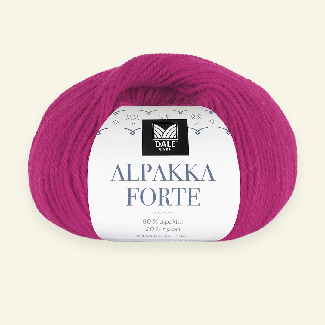 Se Dale Garn, alpacagarn "Alpakka Forte", pink (744) hos Selfmade