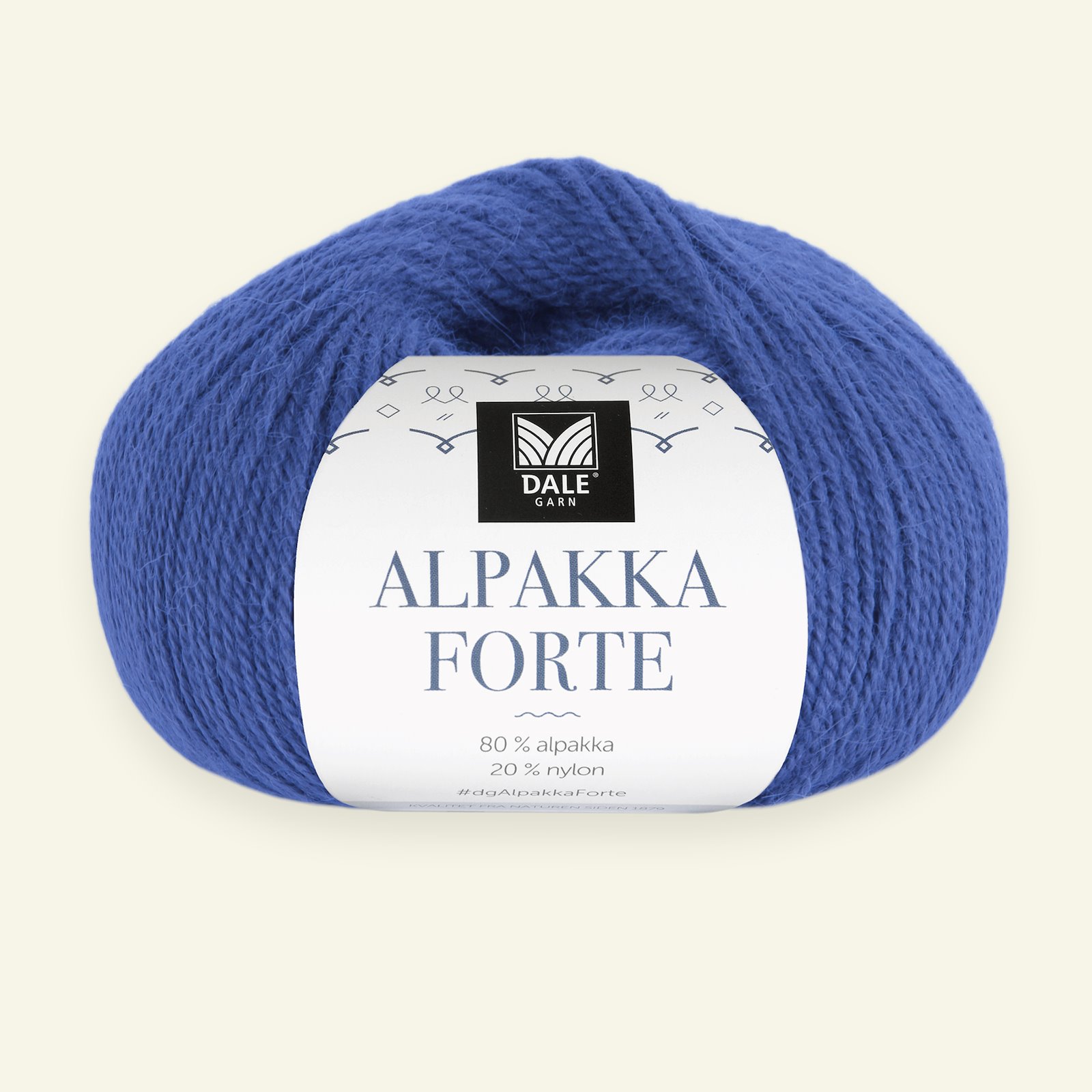 Dale Garn, alpakkagarn "Alpakka Forte", Kongeblå (746) 90000469_pack