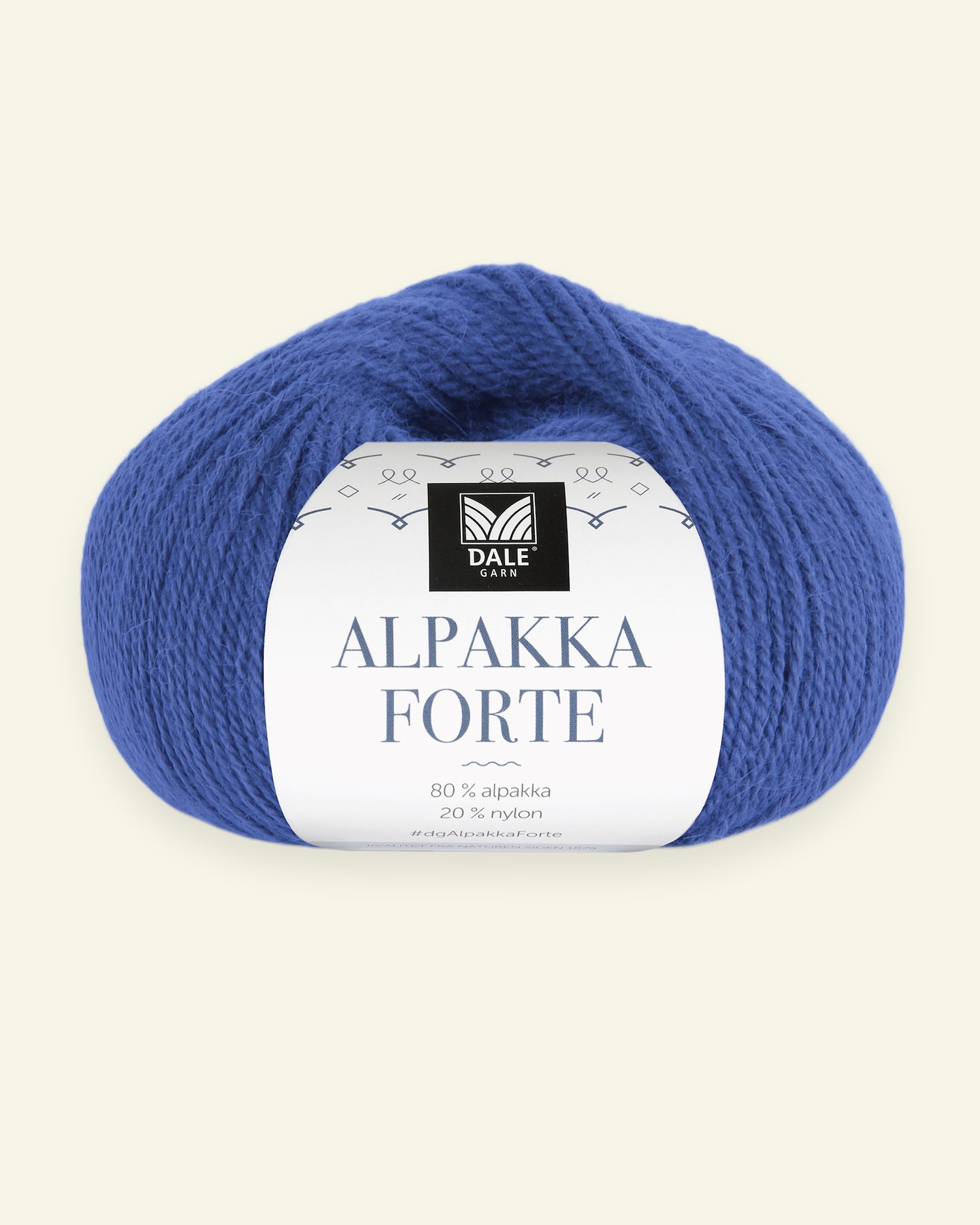 Dale Garn, alpakkagarn "Alpakka Forte", Kongeblå (746) 90000469_pack