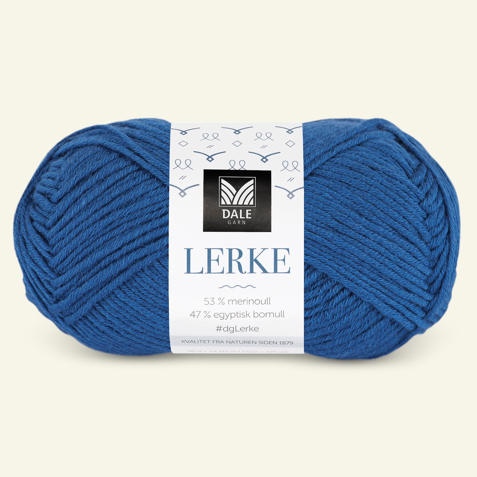 Dale Garn, Merino Baumwollgarn "Lerke", dunkles blau (5845) 90000842_pack